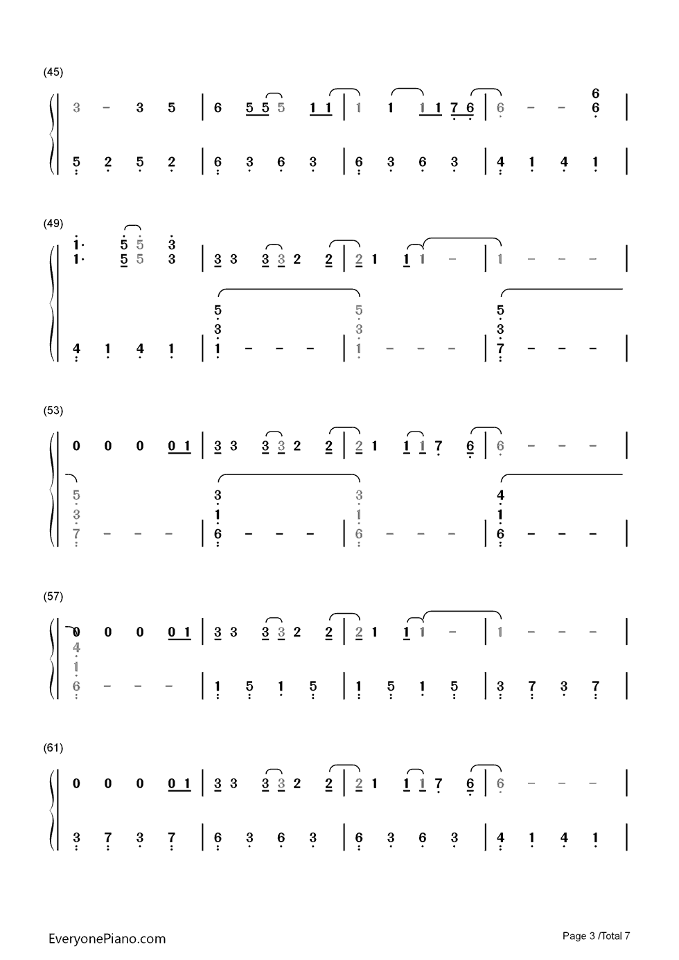 Your_Type钢琴简谱_Carly_Rae_Jepsen演唱