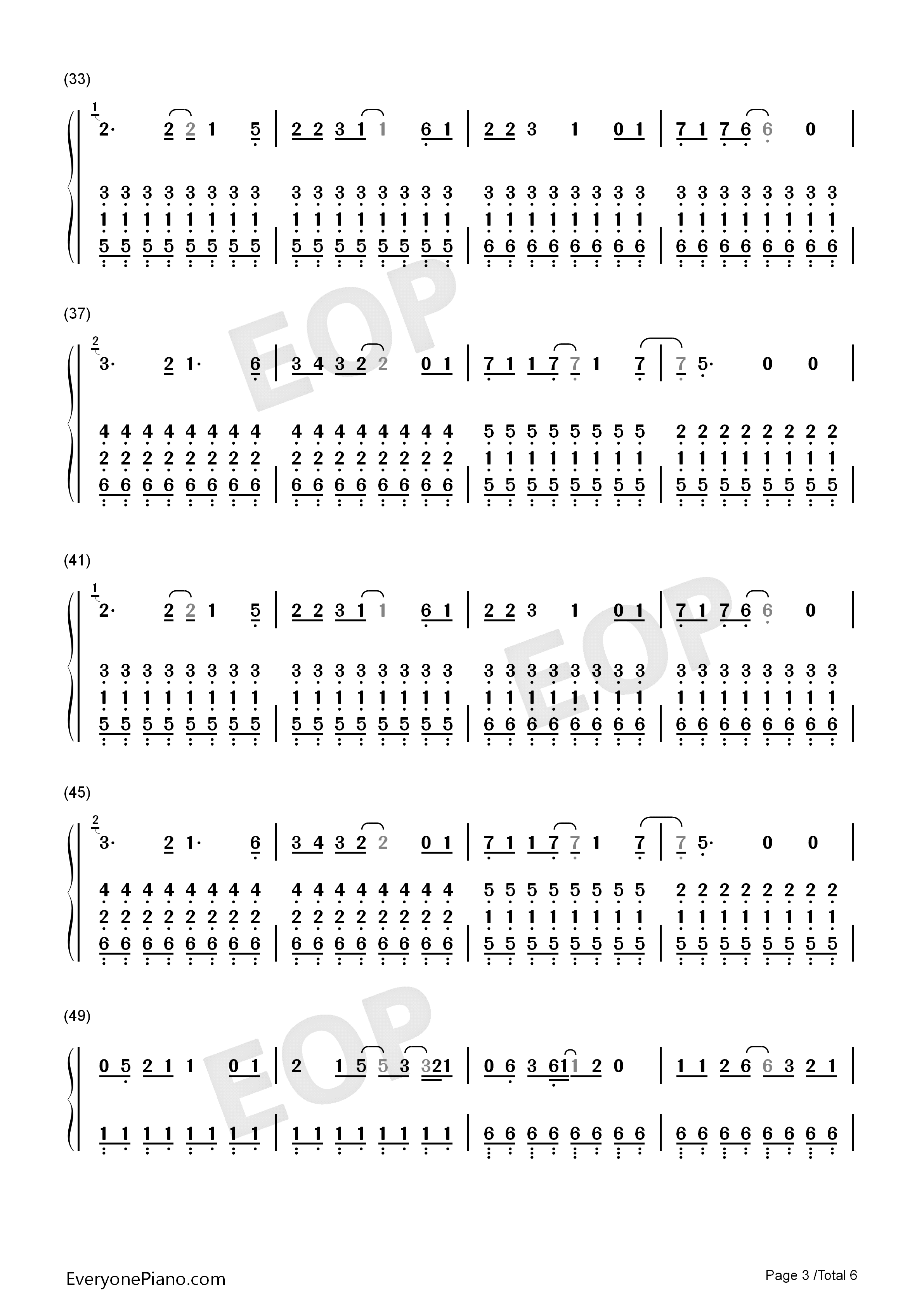 Last_Christmas钢琴简谱_Taylor_Swift演唱