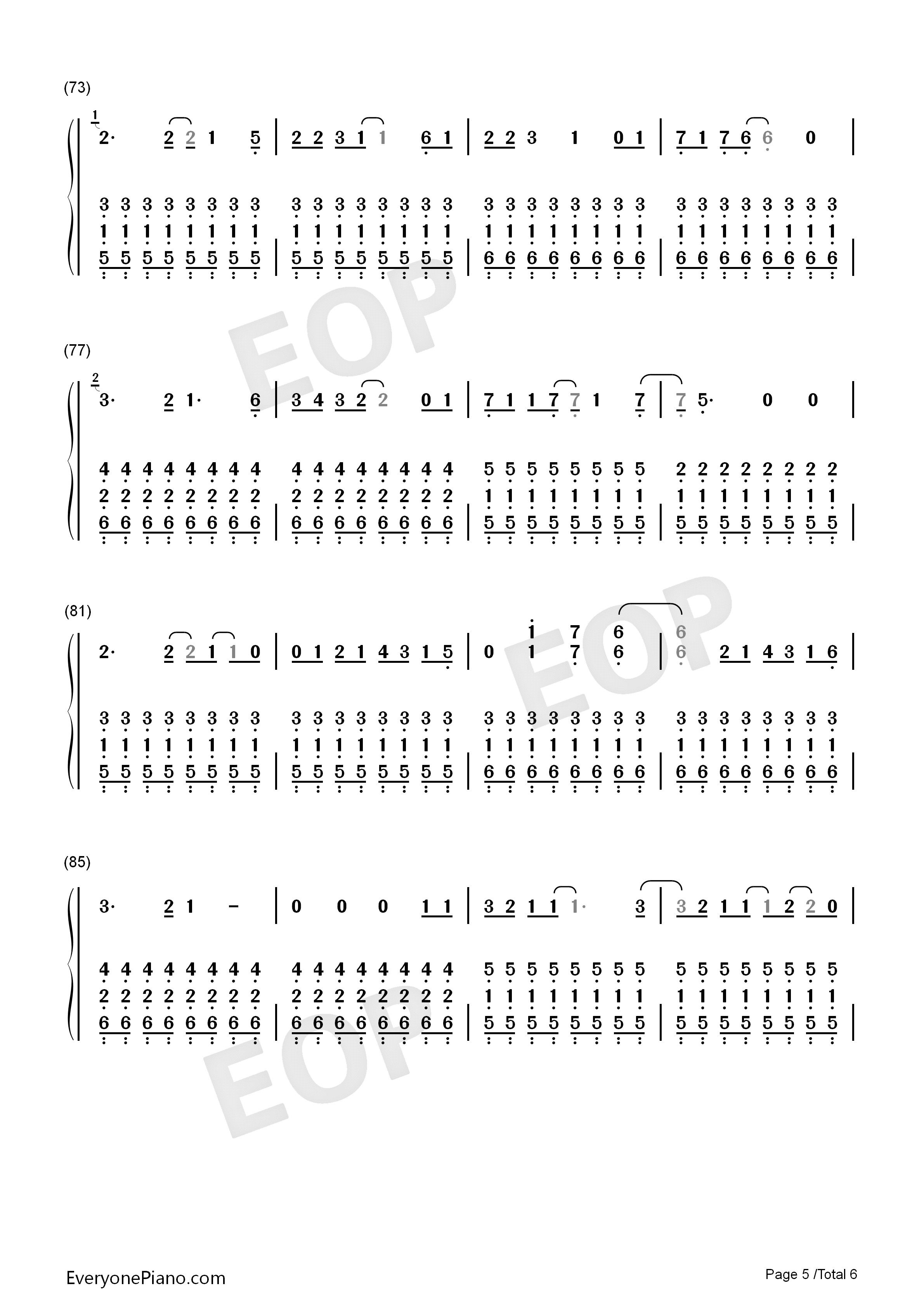 Last_Christmas钢琴简谱_Taylor_Swift演唱