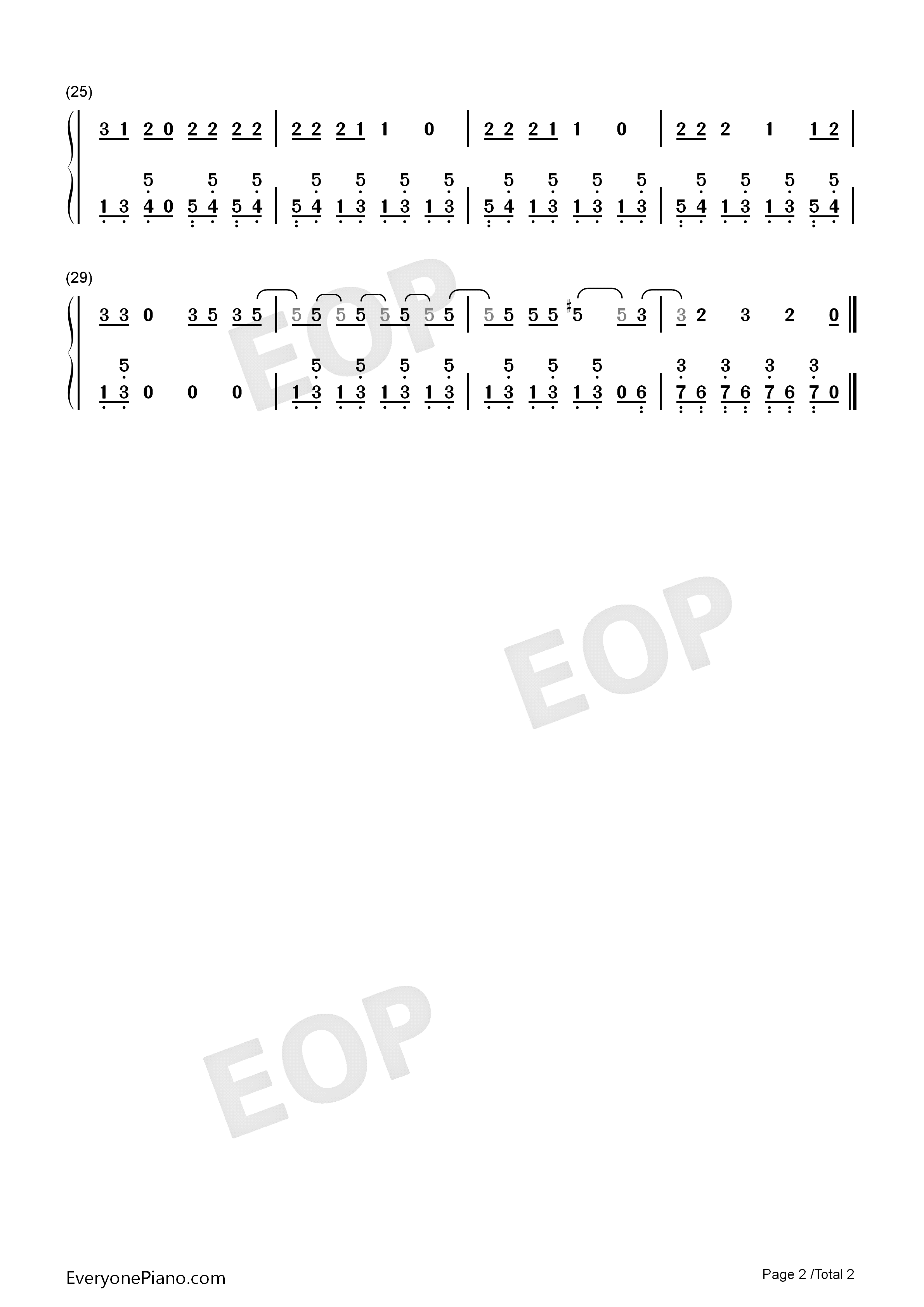Blue钢琴简谱_BigBang演唱
