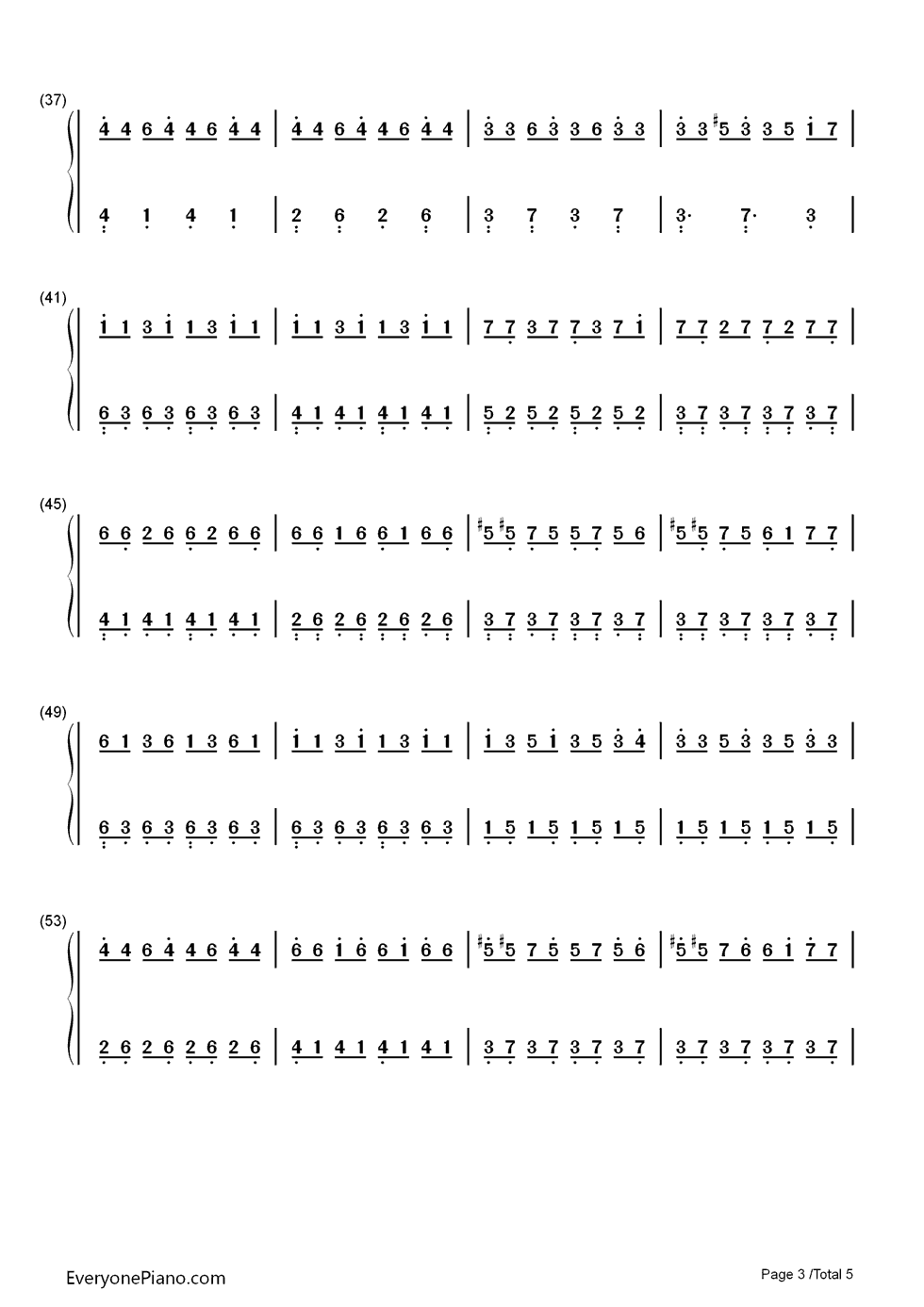 Lebenslauf钢琴简谱_Steve_Anthony演唱