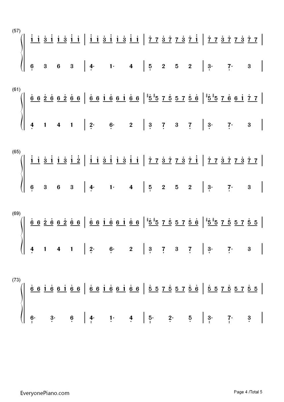 Lebenslauf钢琴简谱_Steve_Anthony演唱