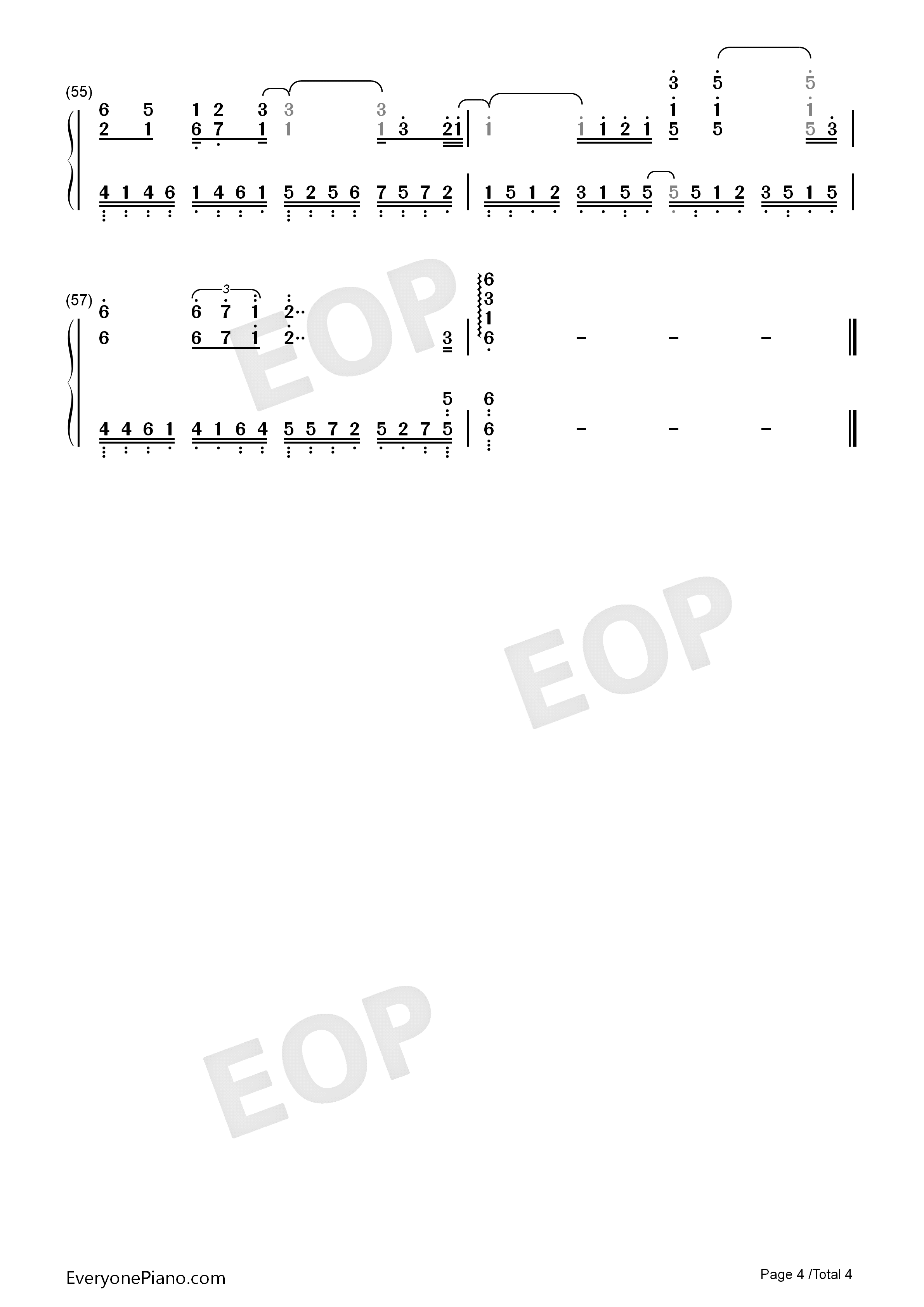 你到底爱谁钢琴简谱_刘嘉亮演唱