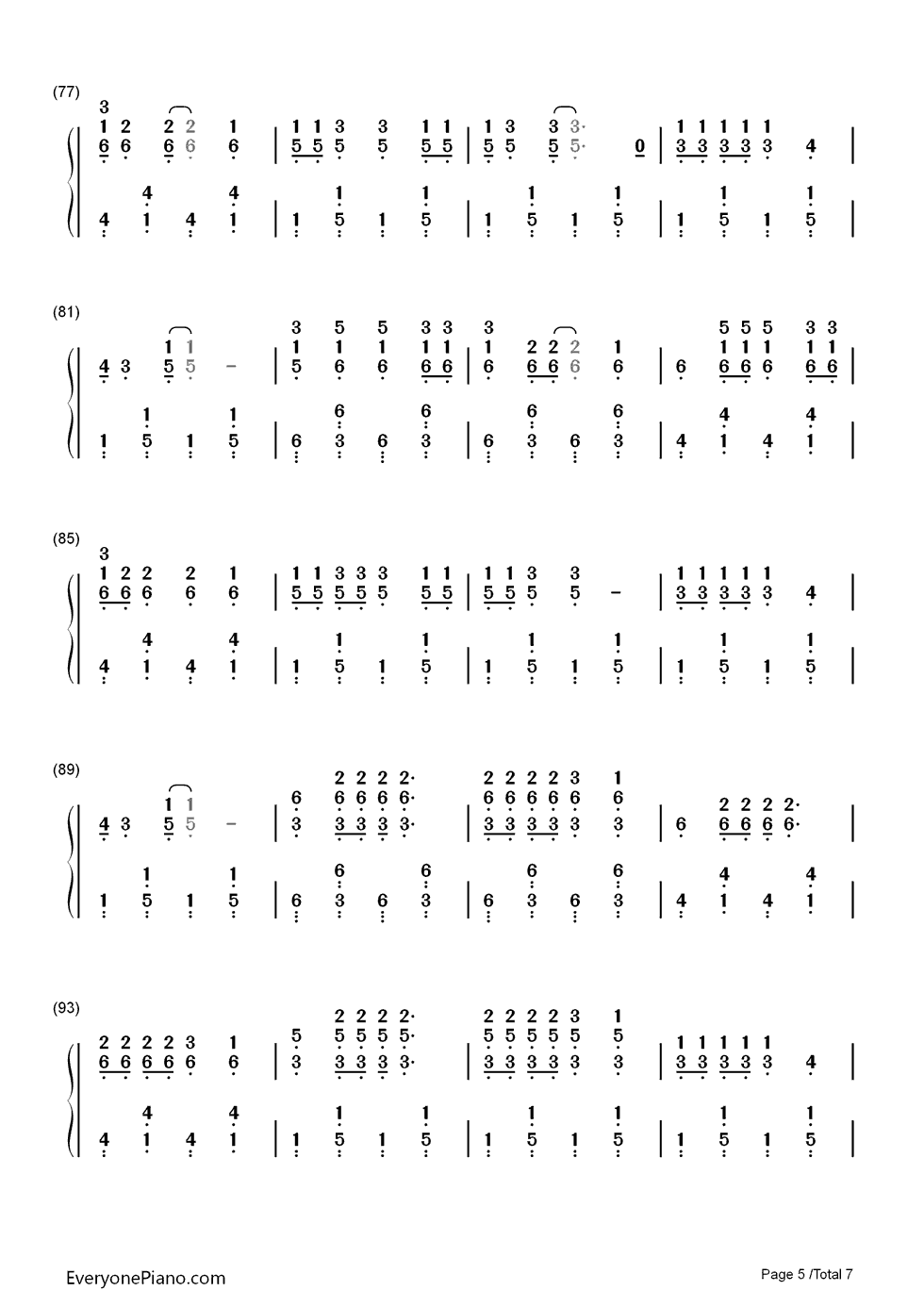 LA_Devotee钢琴简谱_Panic_at_the_Disco演唱