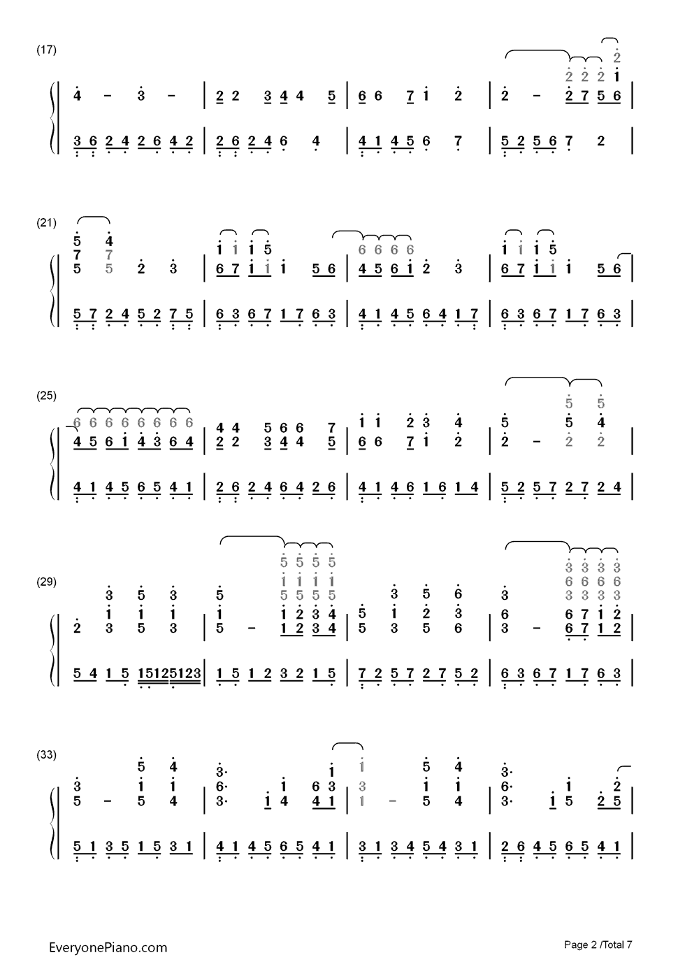 永远的朋友钢琴简谱_孙楠__张惠妹演唱