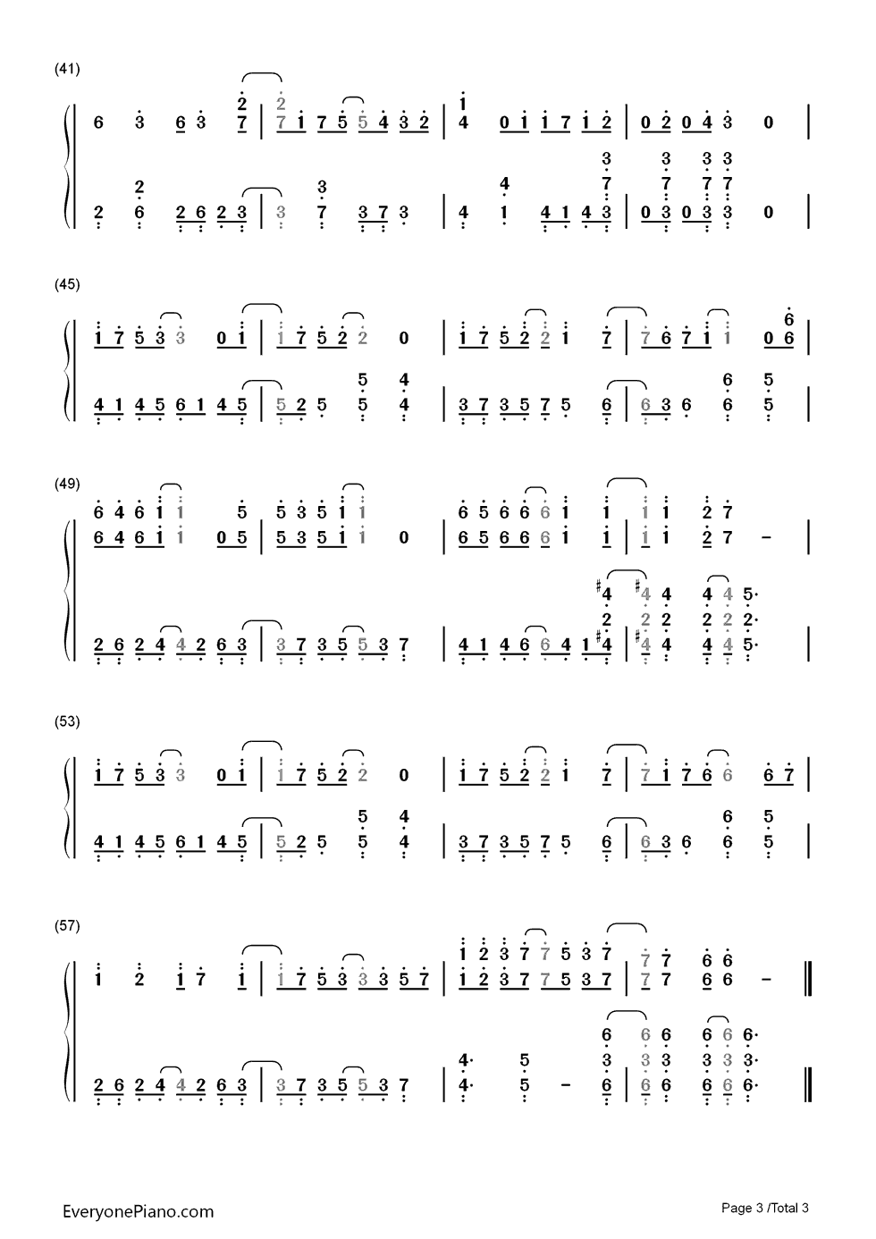 Two_souls_钢琴简谱_fripSide演唱