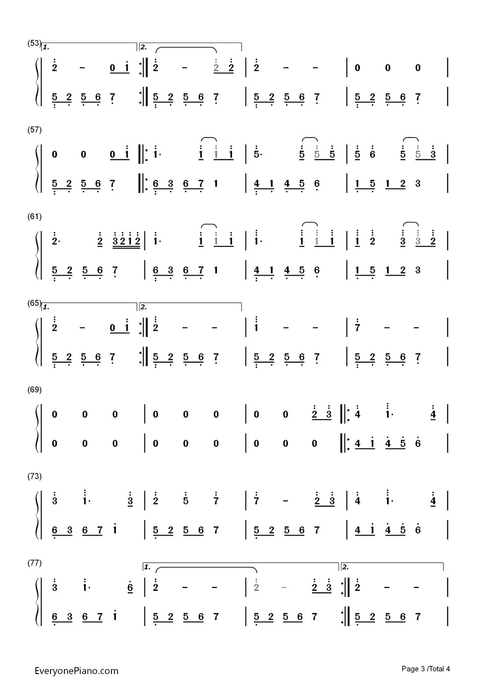 A_Simple_Life钢琴简谱_Brian_Crain演唱