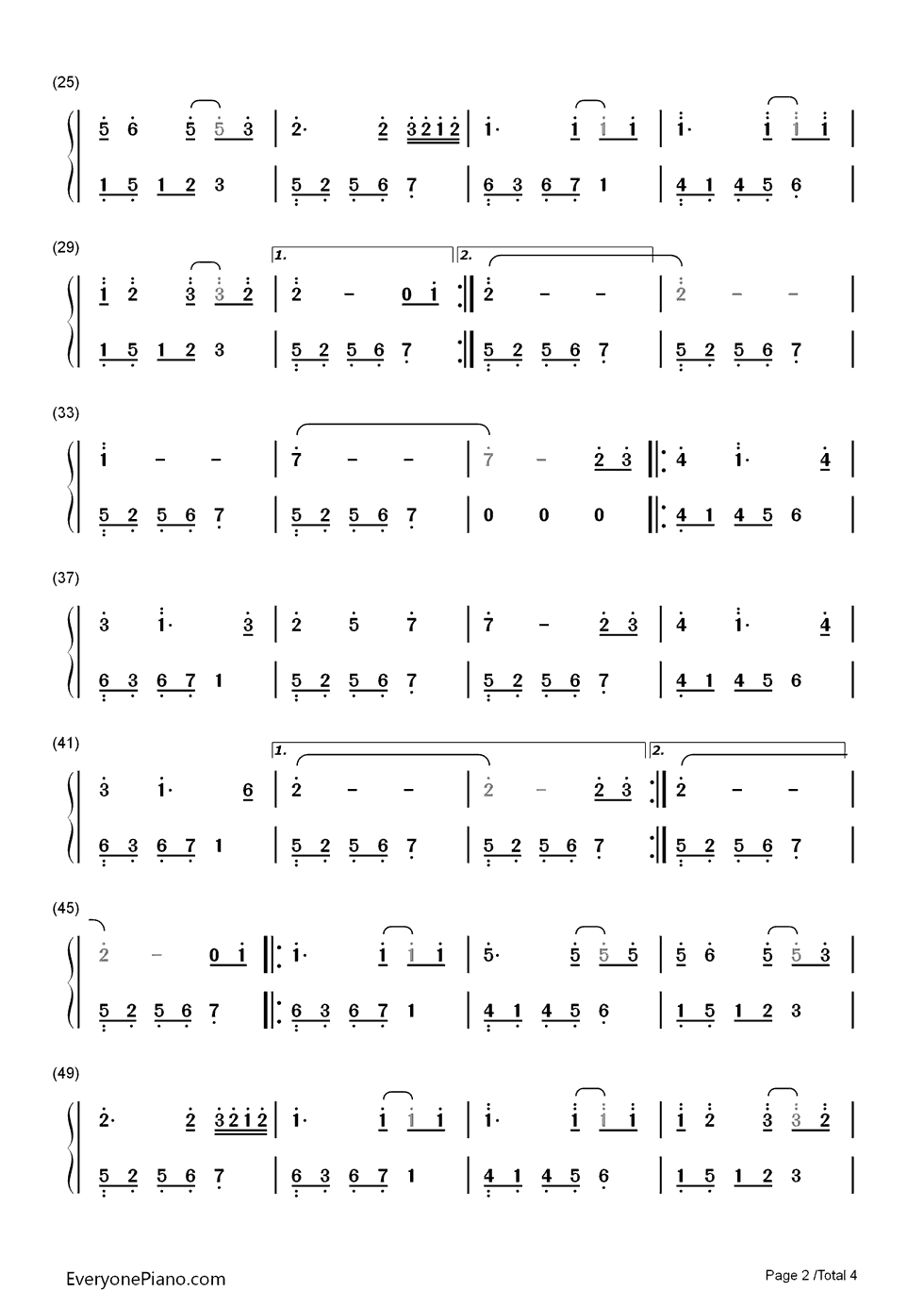 A_Simple_Life钢琴简谱_Brian_Crain演唱