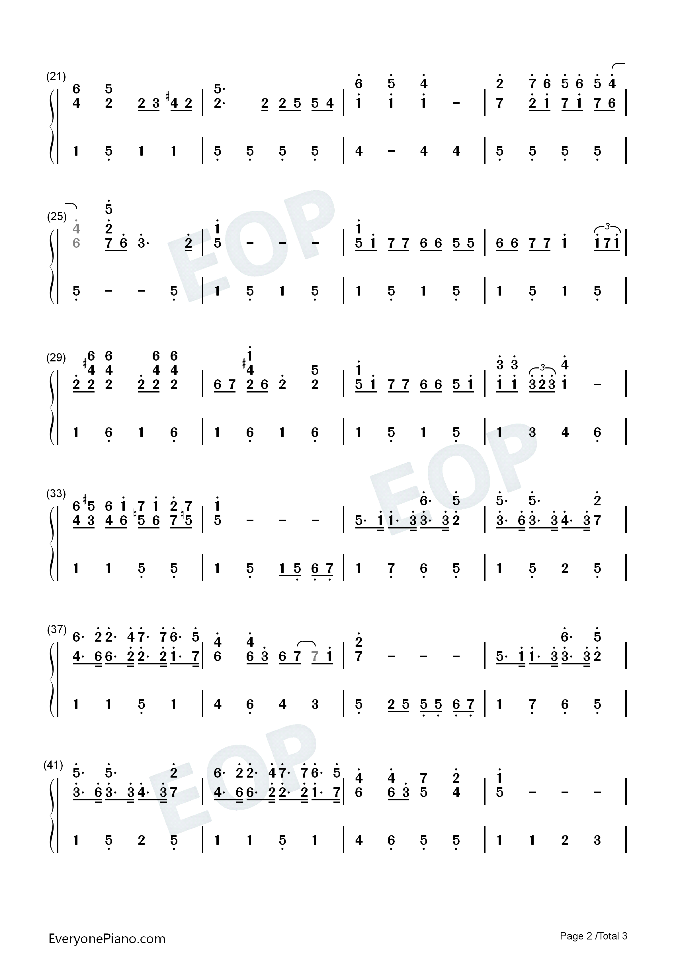 哆啦A梦主题曲钢琴简谱_大杉久美子演唱