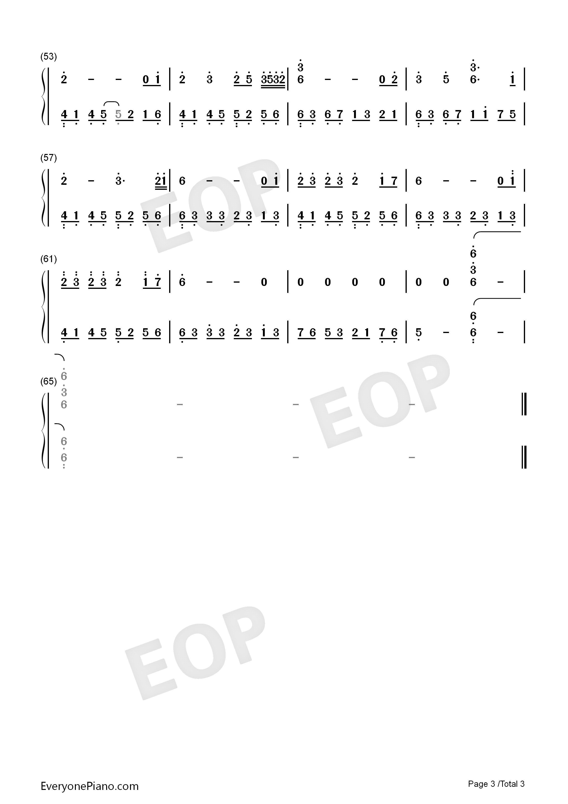 祭奠之歌钢琴简谱_林原惠美演唱