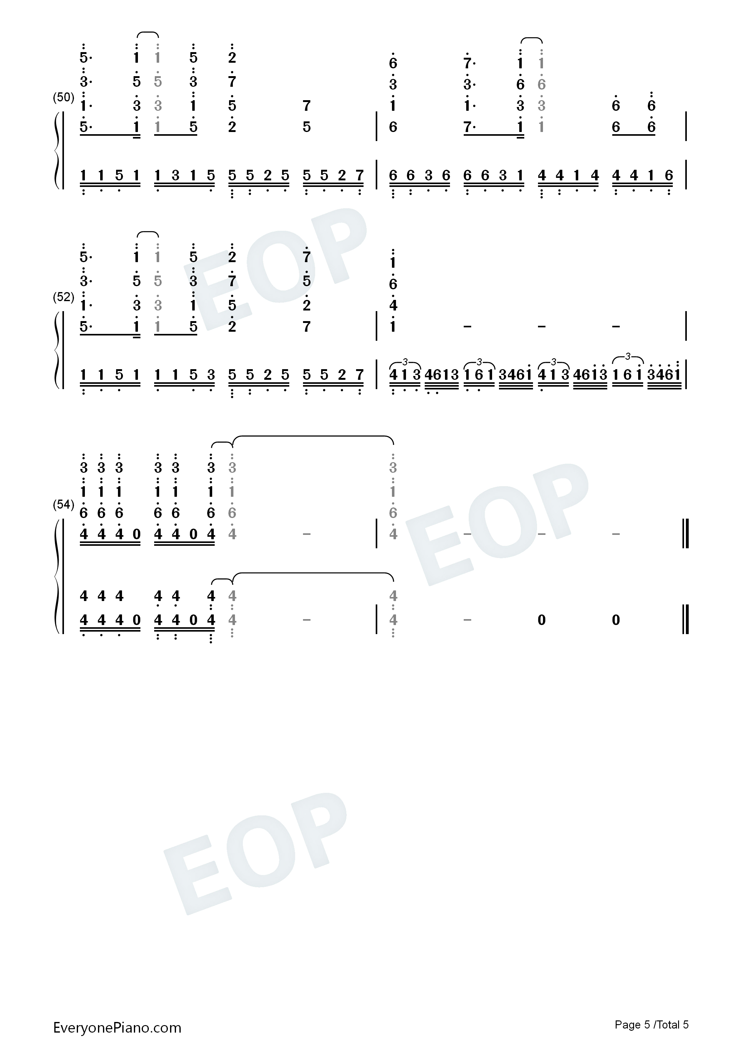 Trust_in_you钢琴简谱_sweet_ARMS演唱