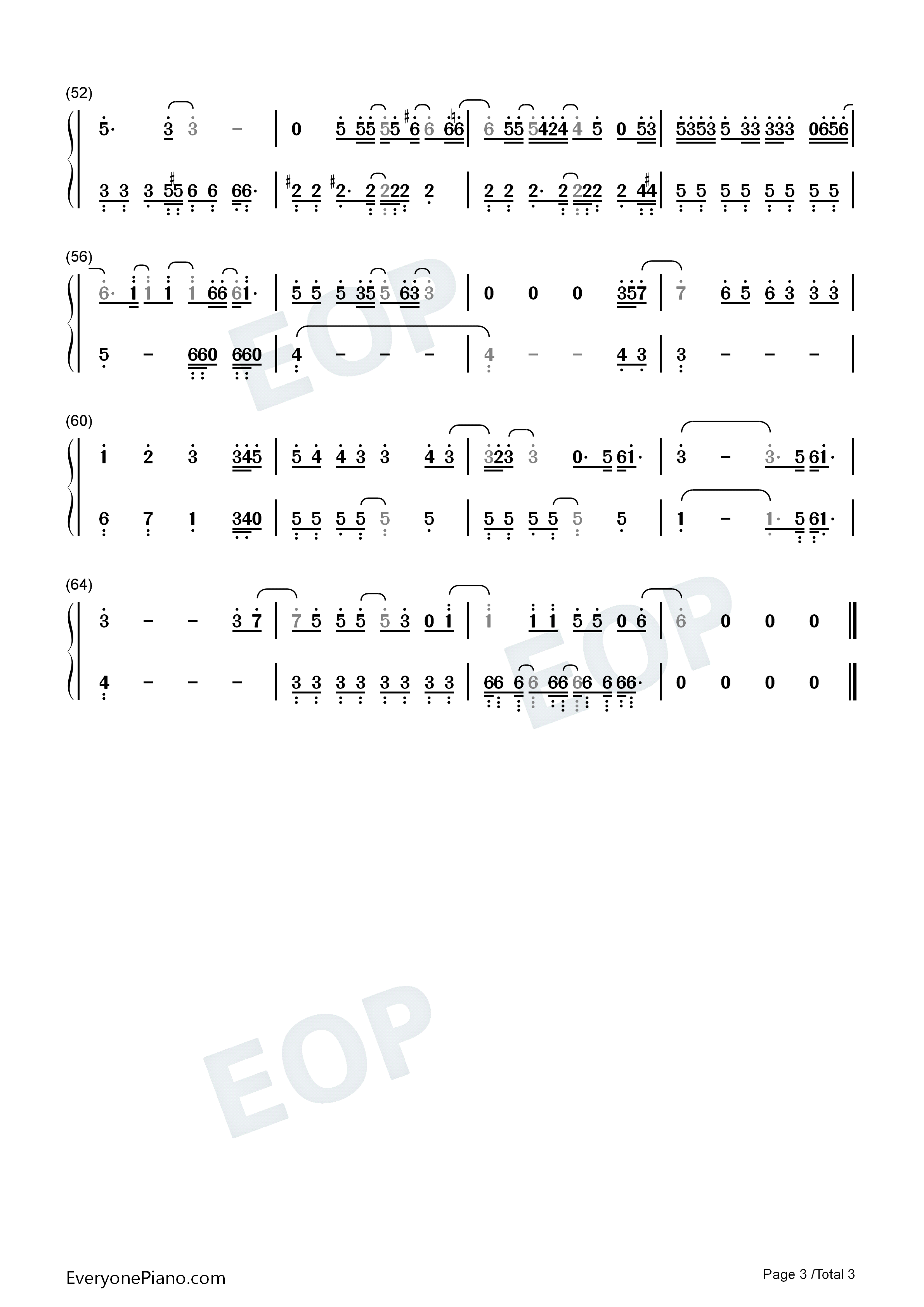 Smokin_Out_the_Window钢琴简谱_Silk_Sonic_Bruno_Mars_Anderson_.Paak演唱