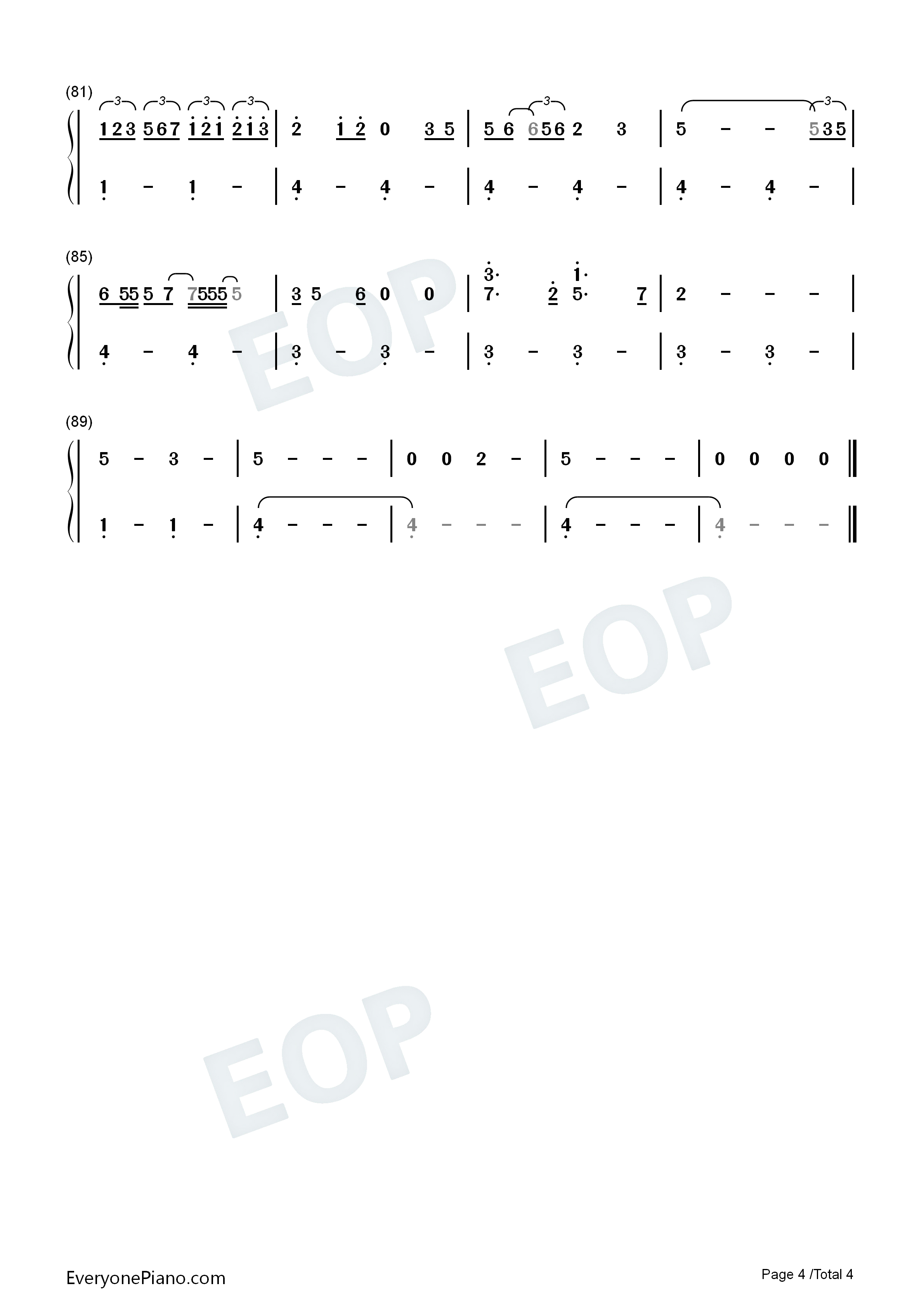 Off_the_Table钢琴简谱_Ariana_Grande_The_Weeknd演唱