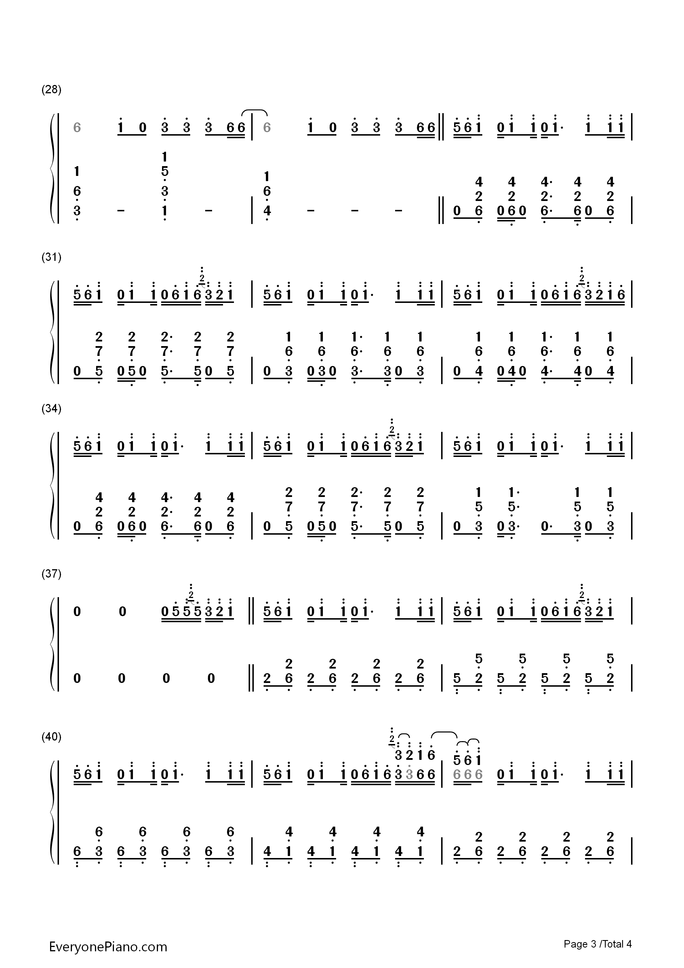 Stole_the_Show钢琴简谱_Kygo演唱