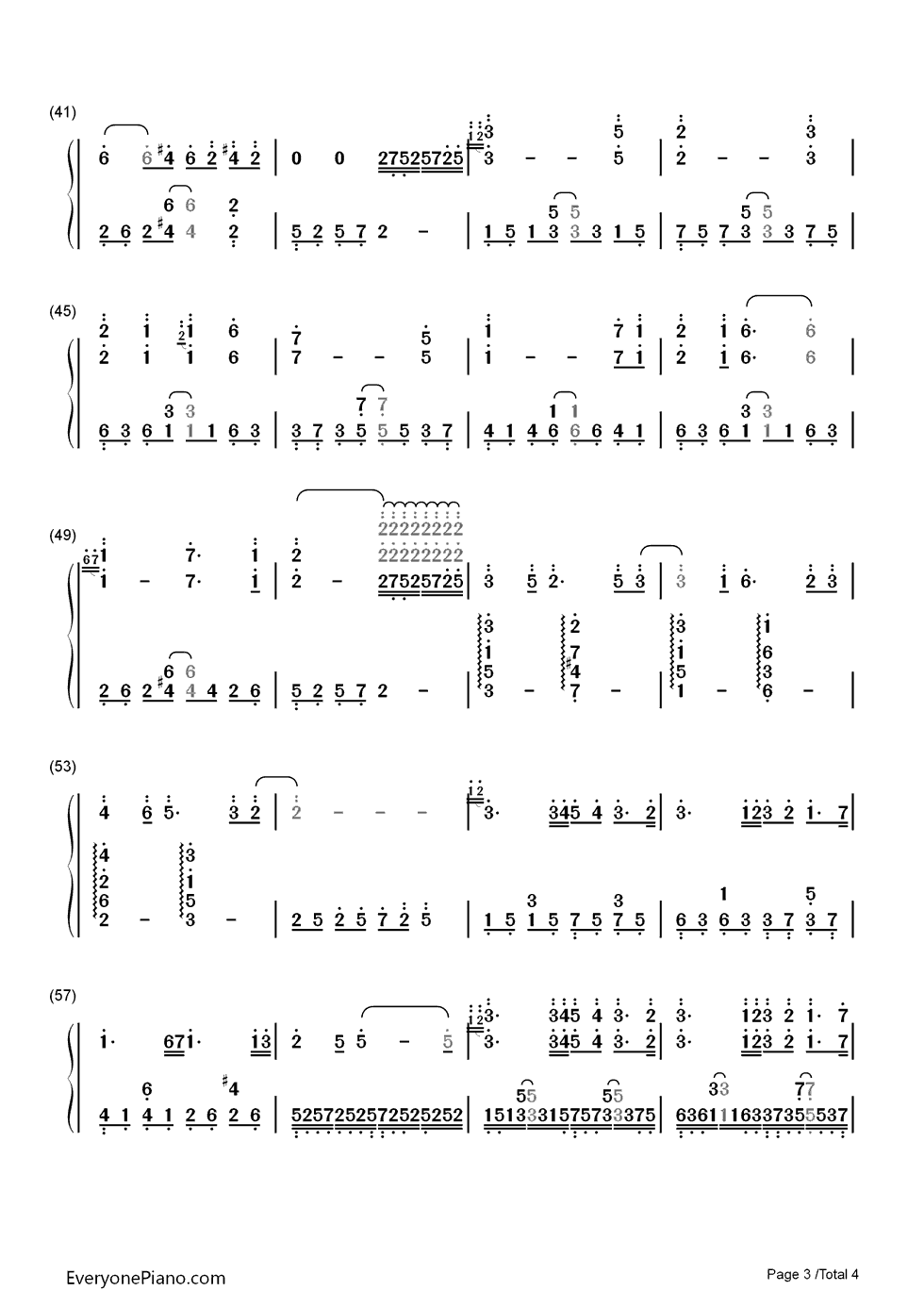 变幻之风钢琴简谱_班得瑞演唱