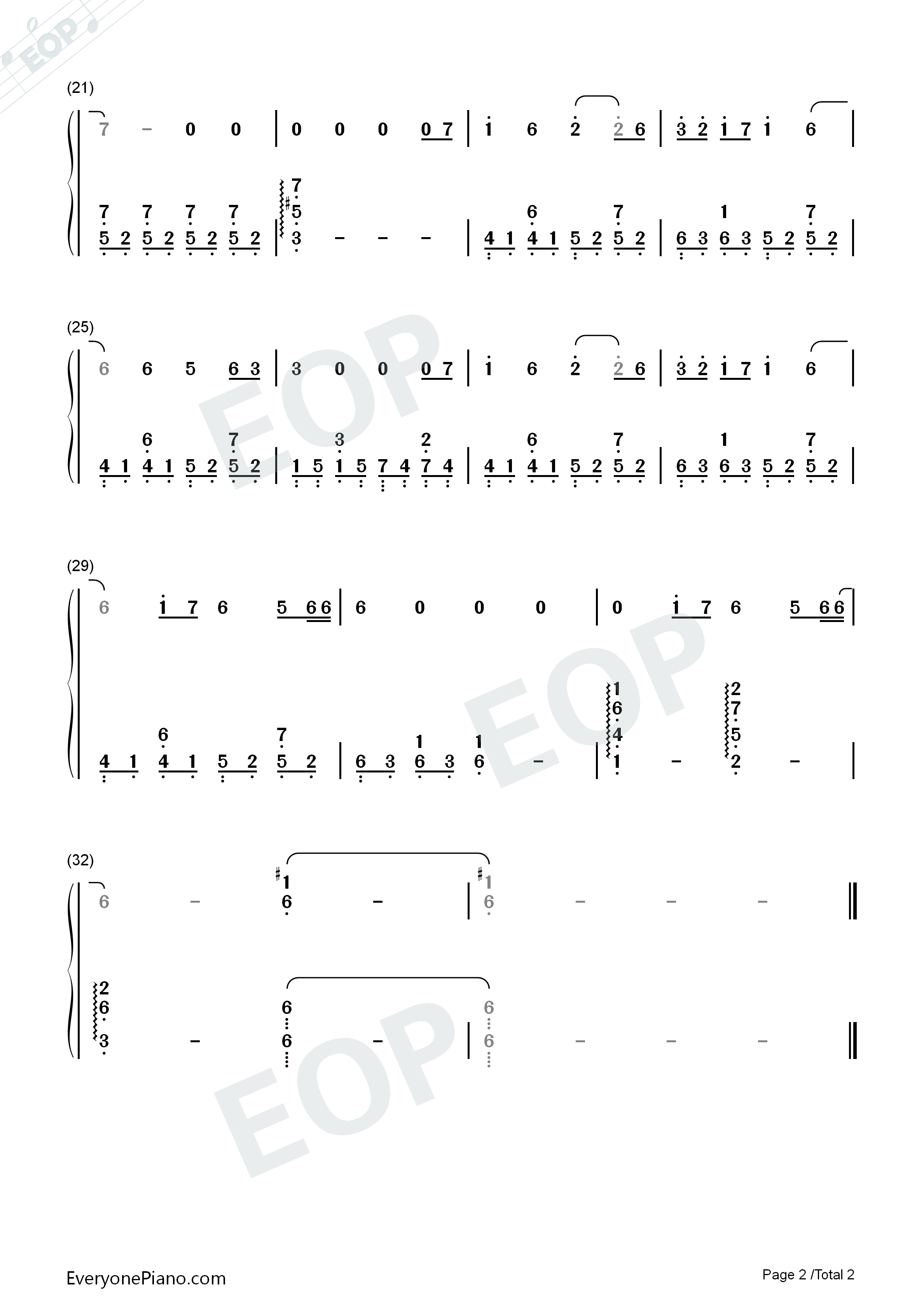 蓝染钢琴简谱_能登麻美子演唱
