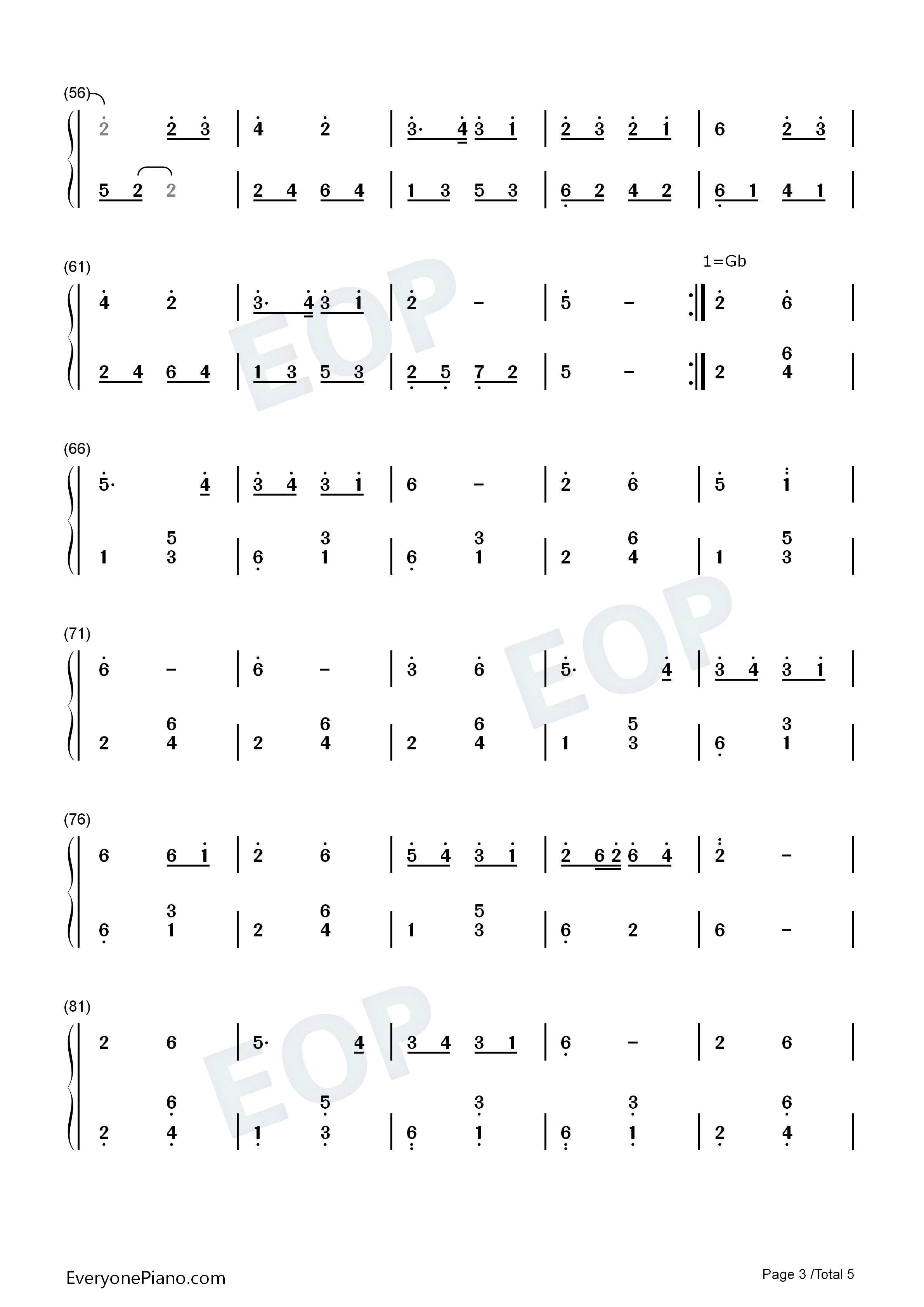 萤火虫之舞钢琴独奏钢琴简谱_风潮演唱