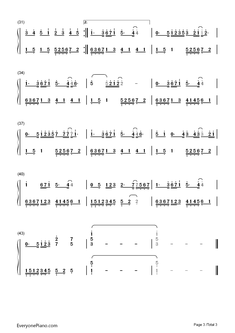 你最近还好吗简单版钢琴简谱_S.H.E演唱