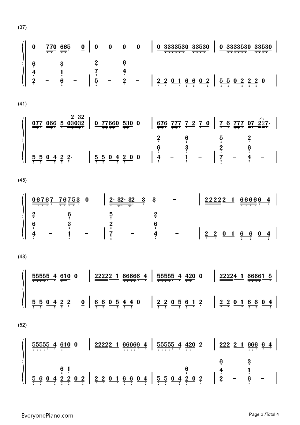 Acapella钢琴简谱_Karmin演唱