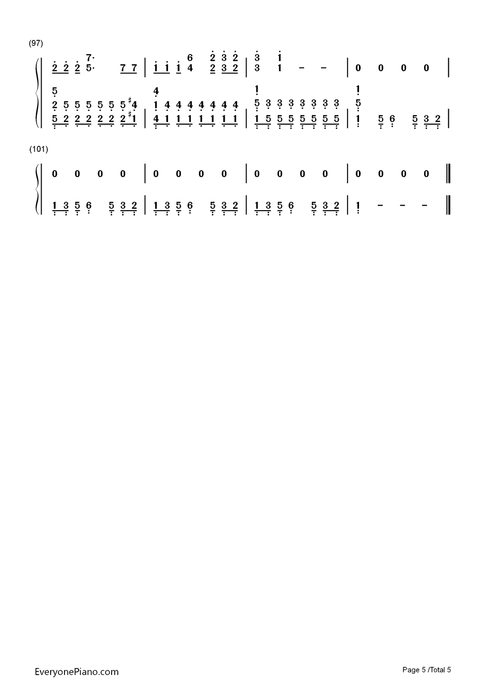 She's_Kinda_Hot钢琴简谱_5_Seconds_of_Summer演唱