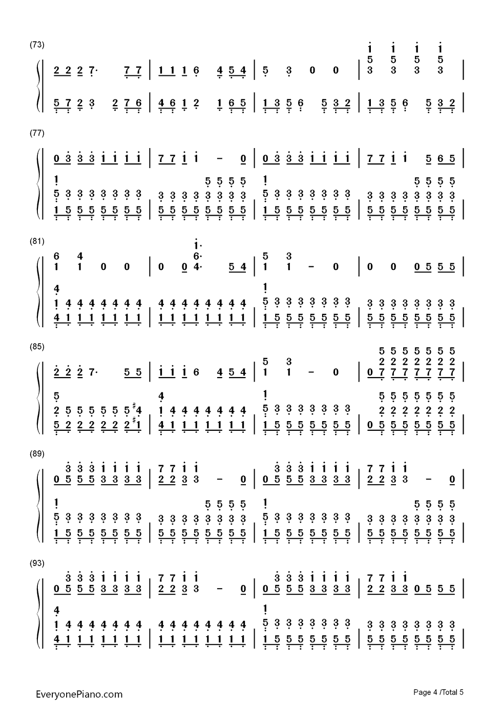 She's_Kinda_Hot钢琴简谱_5_Seconds_of_Summer演唱