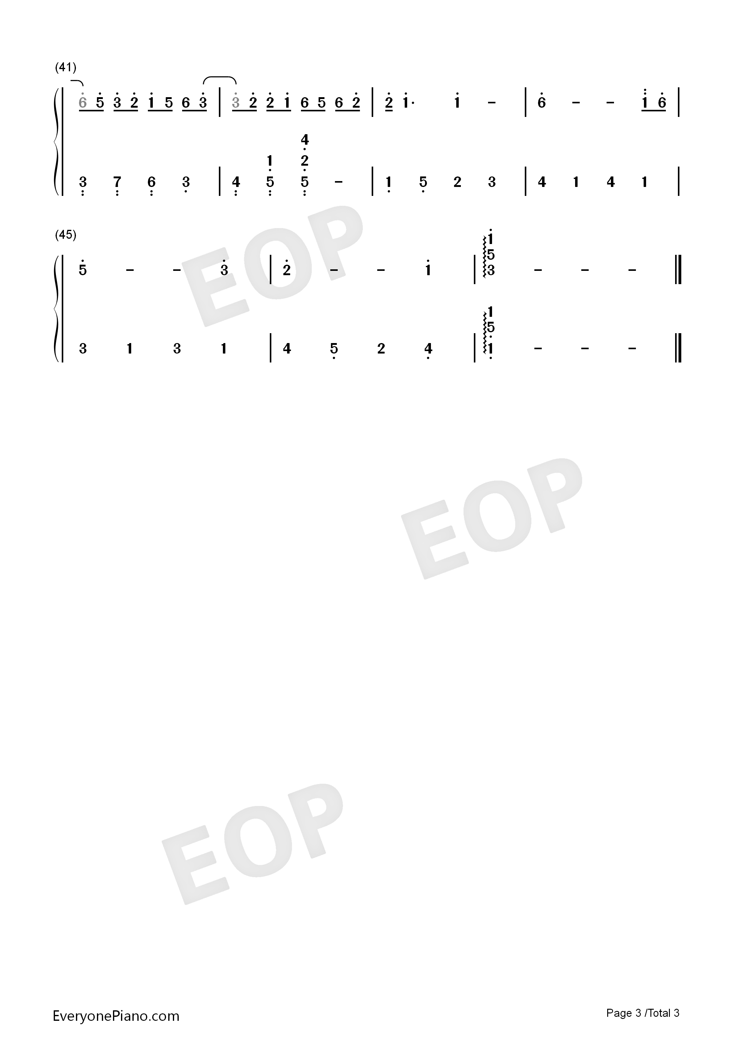 认真的雪钢琴简谱_薛之谦演唱