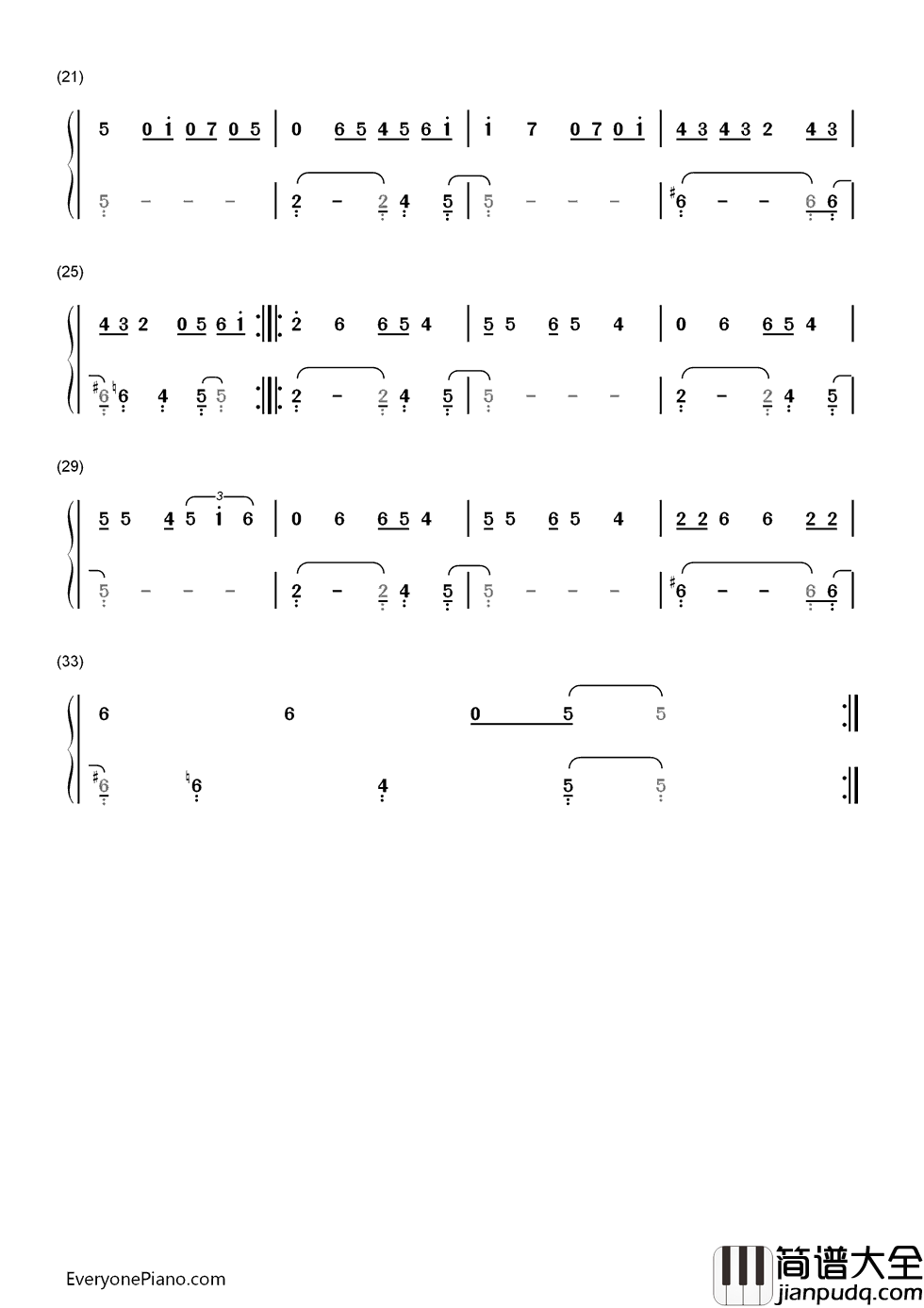 Papercut钢琴简谱_Zedd_&_Troye_Sivan演唱