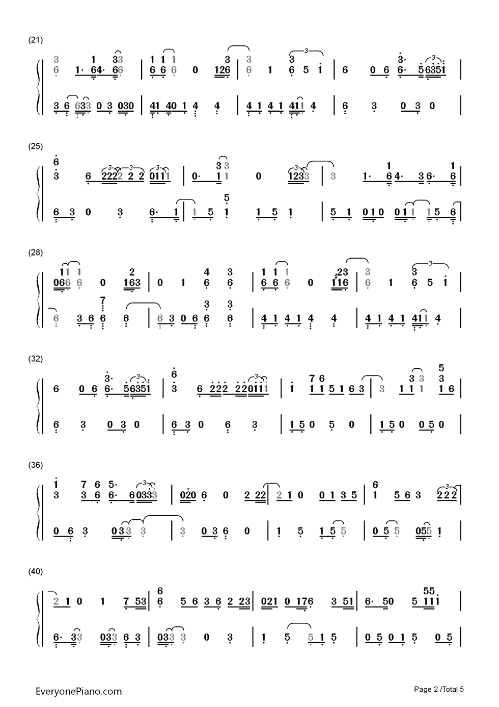 Want_to_Want_Me钢琴简谱_Jason_Derulo演唱