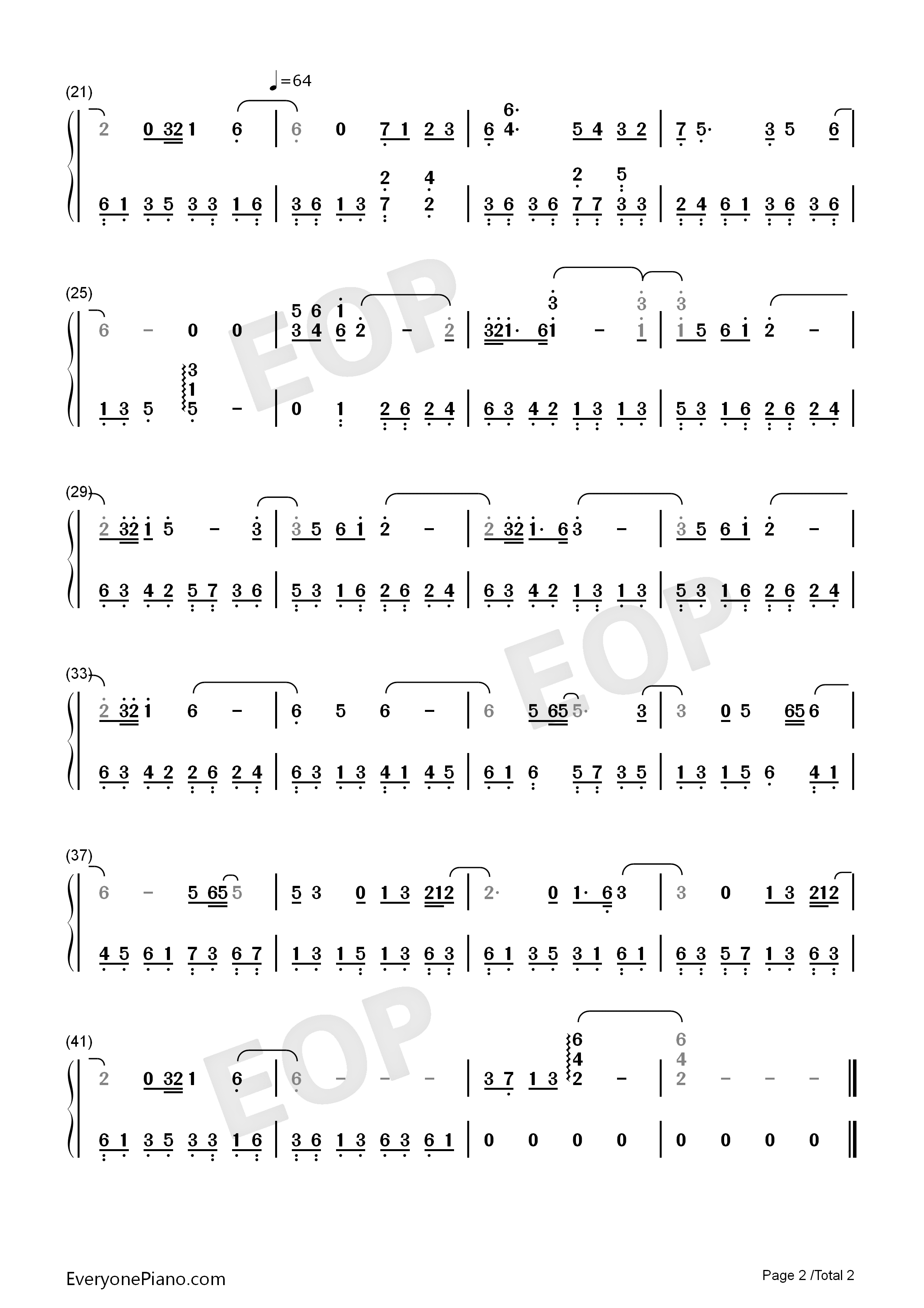 故乡的原风景钢琴简谱_宗次郎演唱