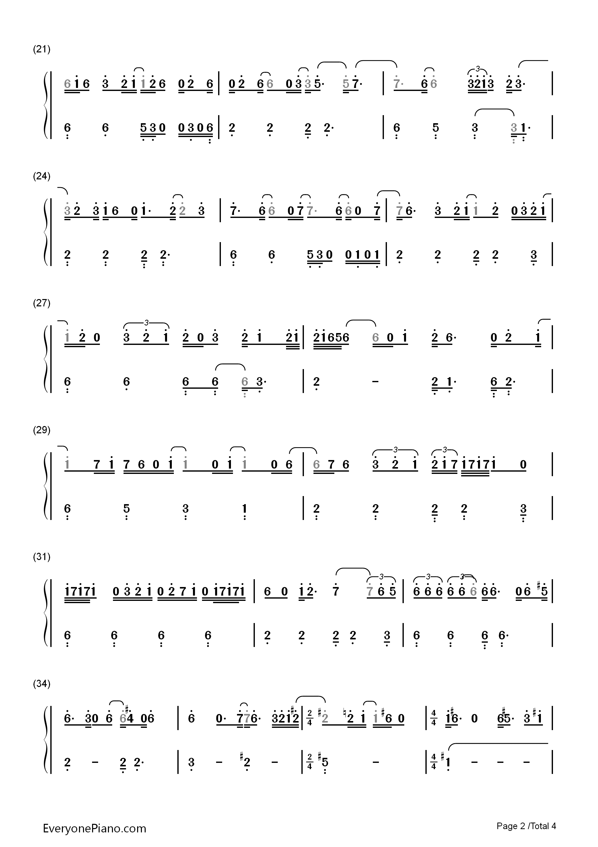 The_Great_Gig_in_the_Sky钢琴简谱_Pink_Floyd演唱