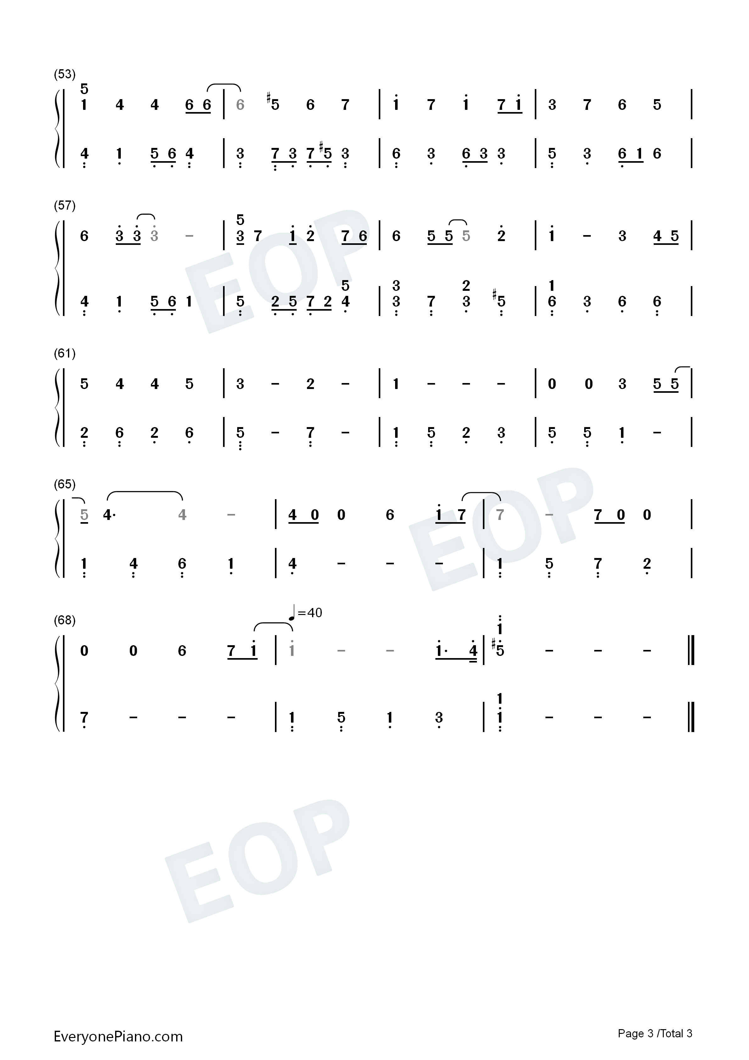 雪之华钢琴简谱_朴孝信演唱