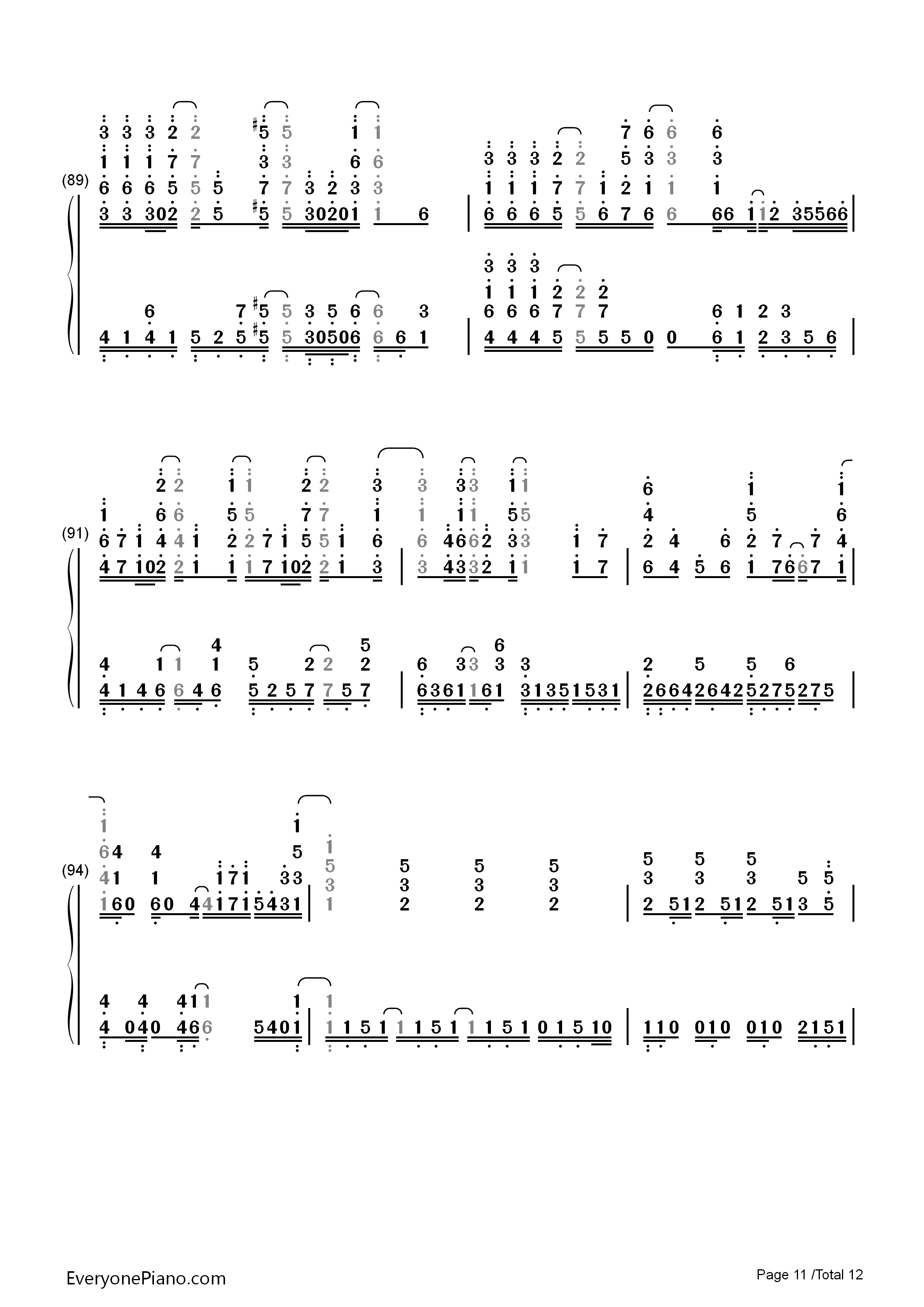 光るなら钢琴简谱_Goose_house演唱