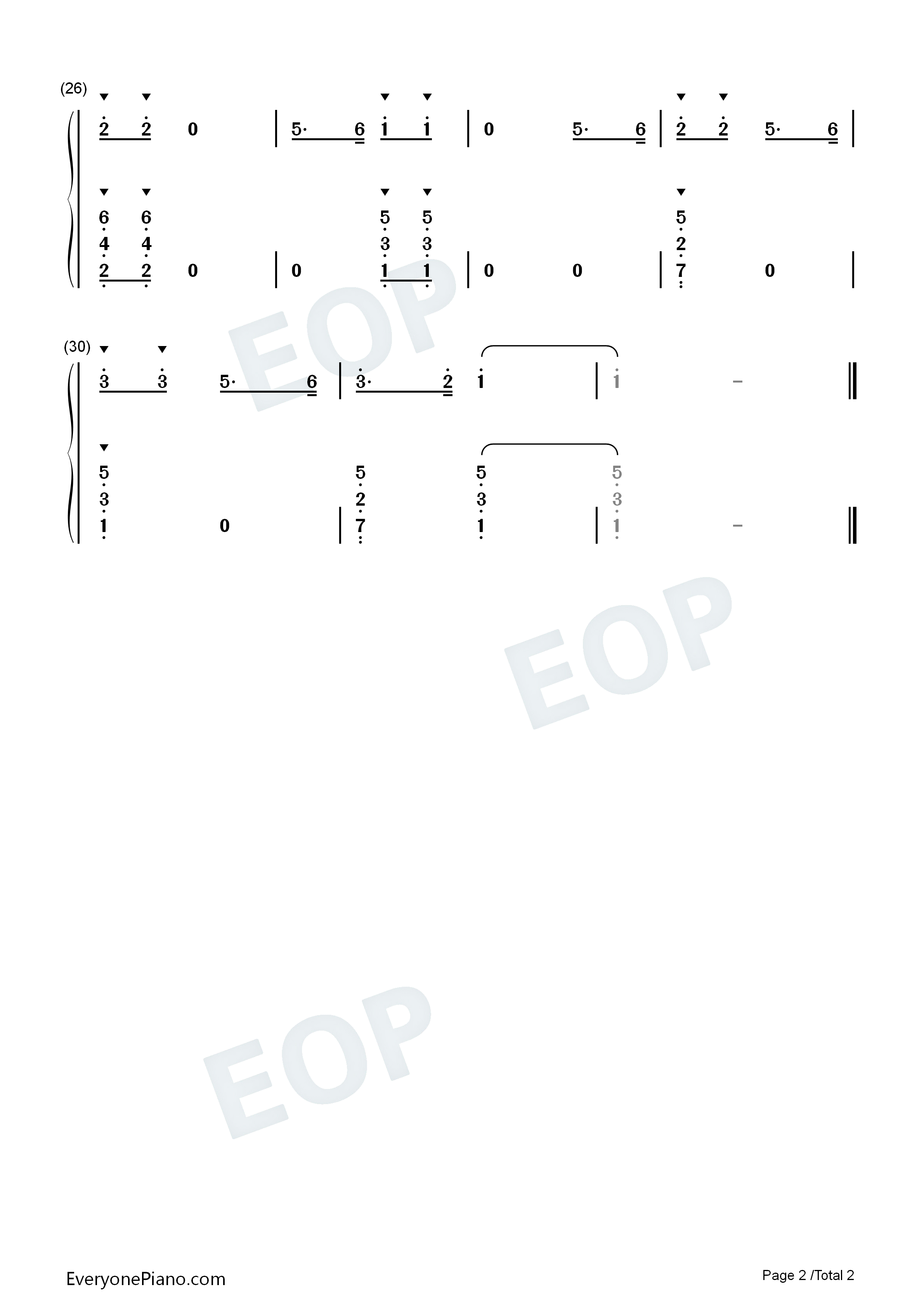 保卫黄河—_黄河大合唱_第七乐章钢琴简谱_冼星海演唱