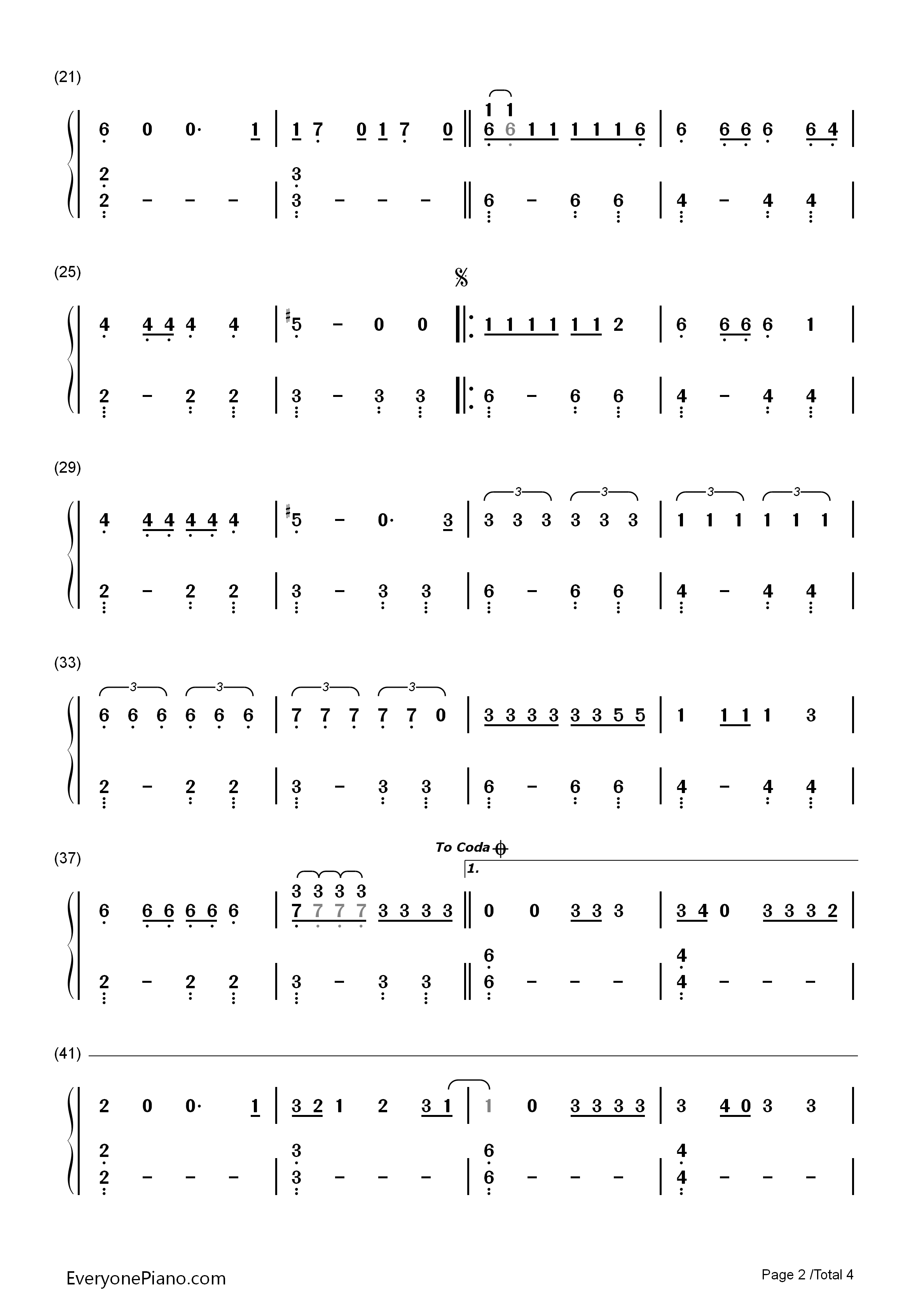 High_by_the_Beach钢琴简谱_Lana_Del_Rey演唱