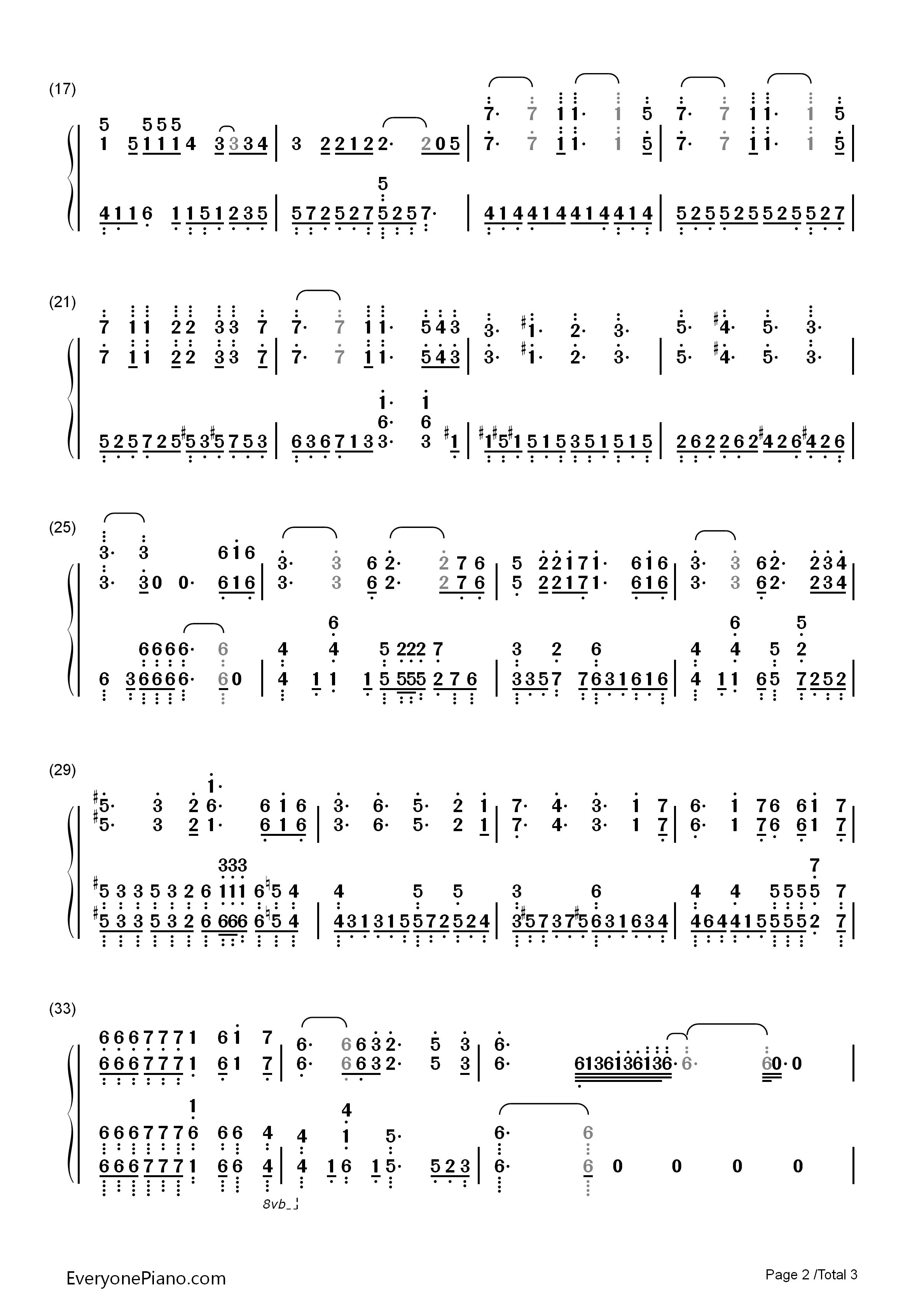 Last_Stardust钢琴简谱_Aimer演唱