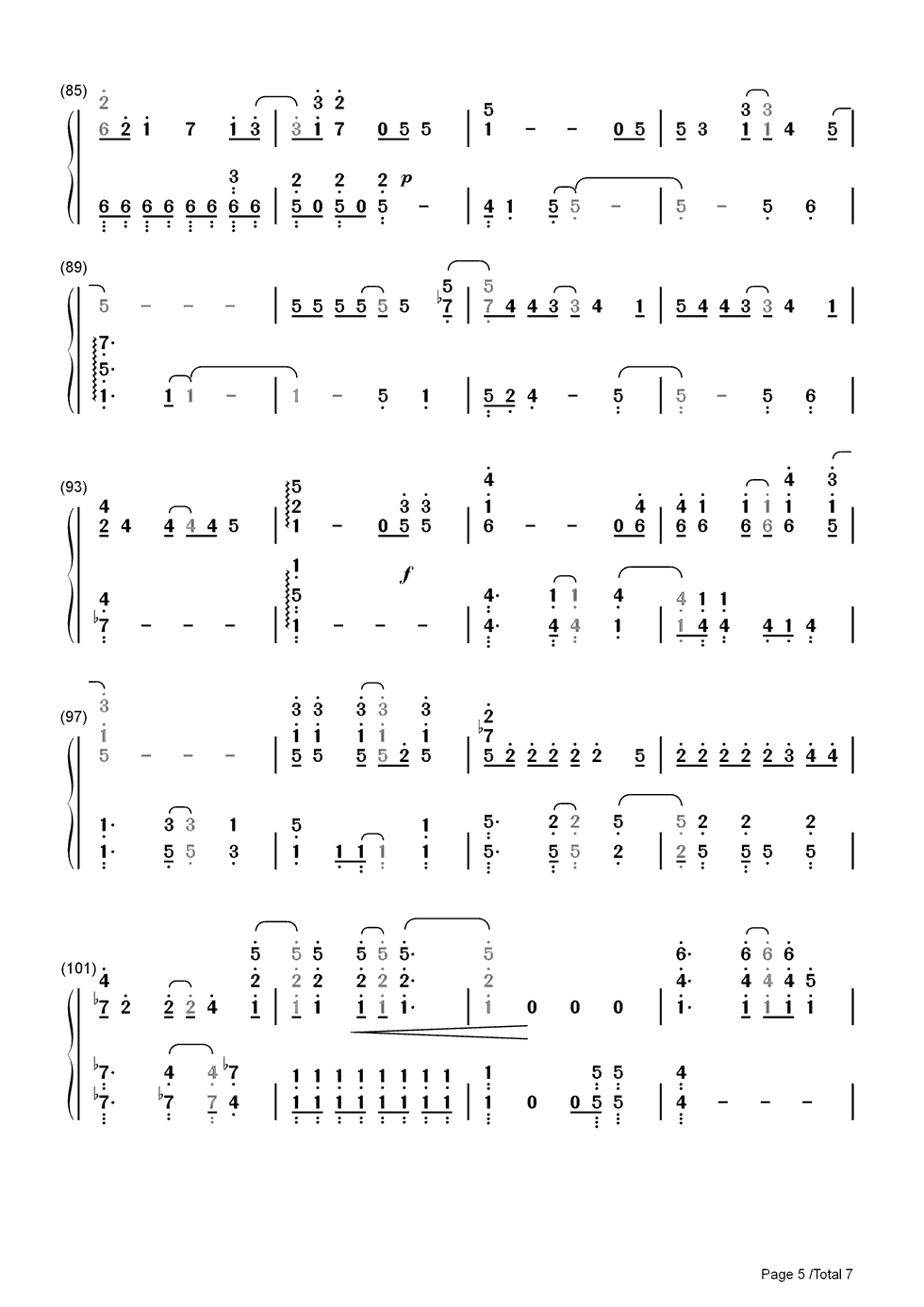 Sober钢琴简谱_Big_Bang演唱