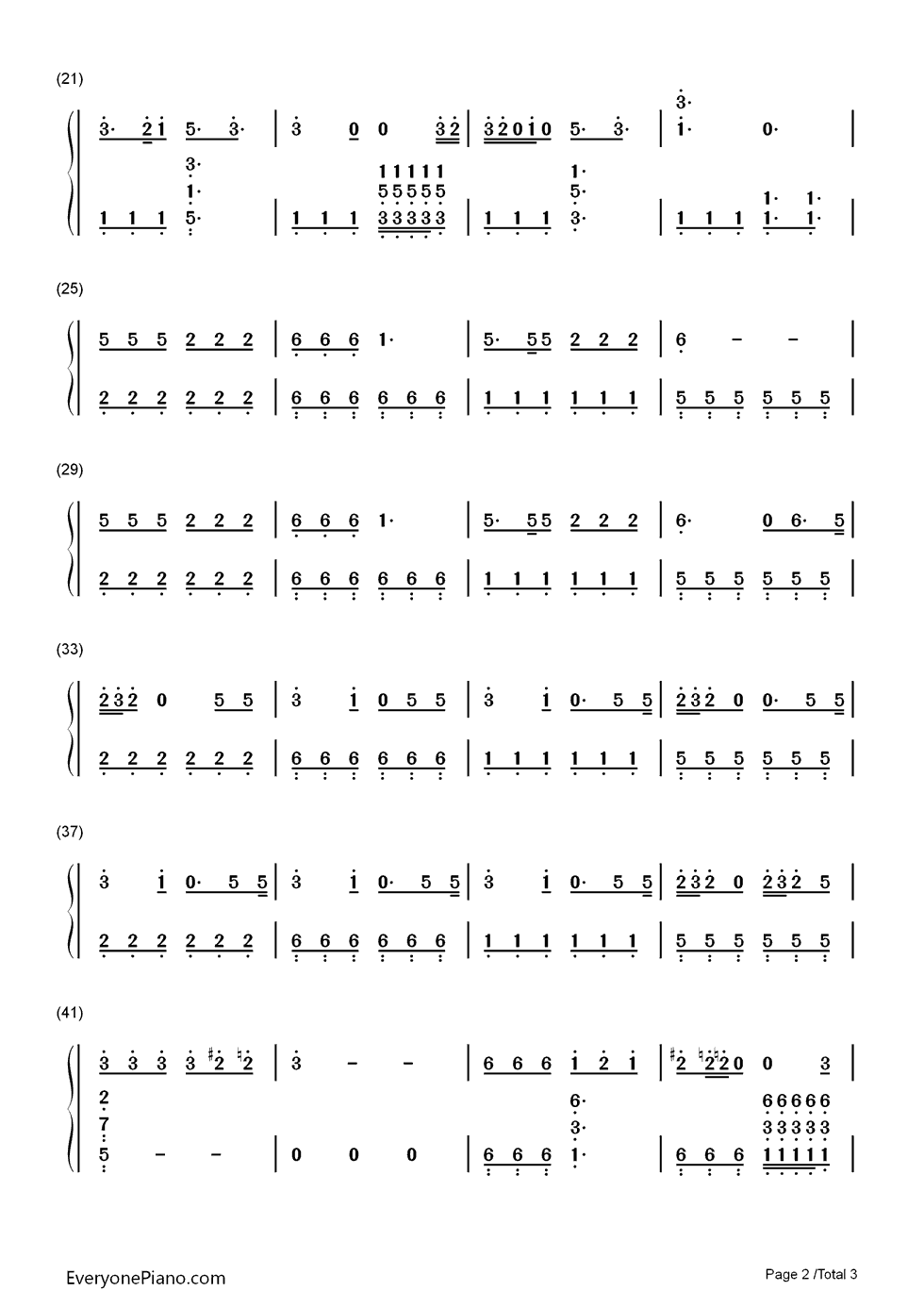 Powerful钢琴简谱_Major_Lazer演唱