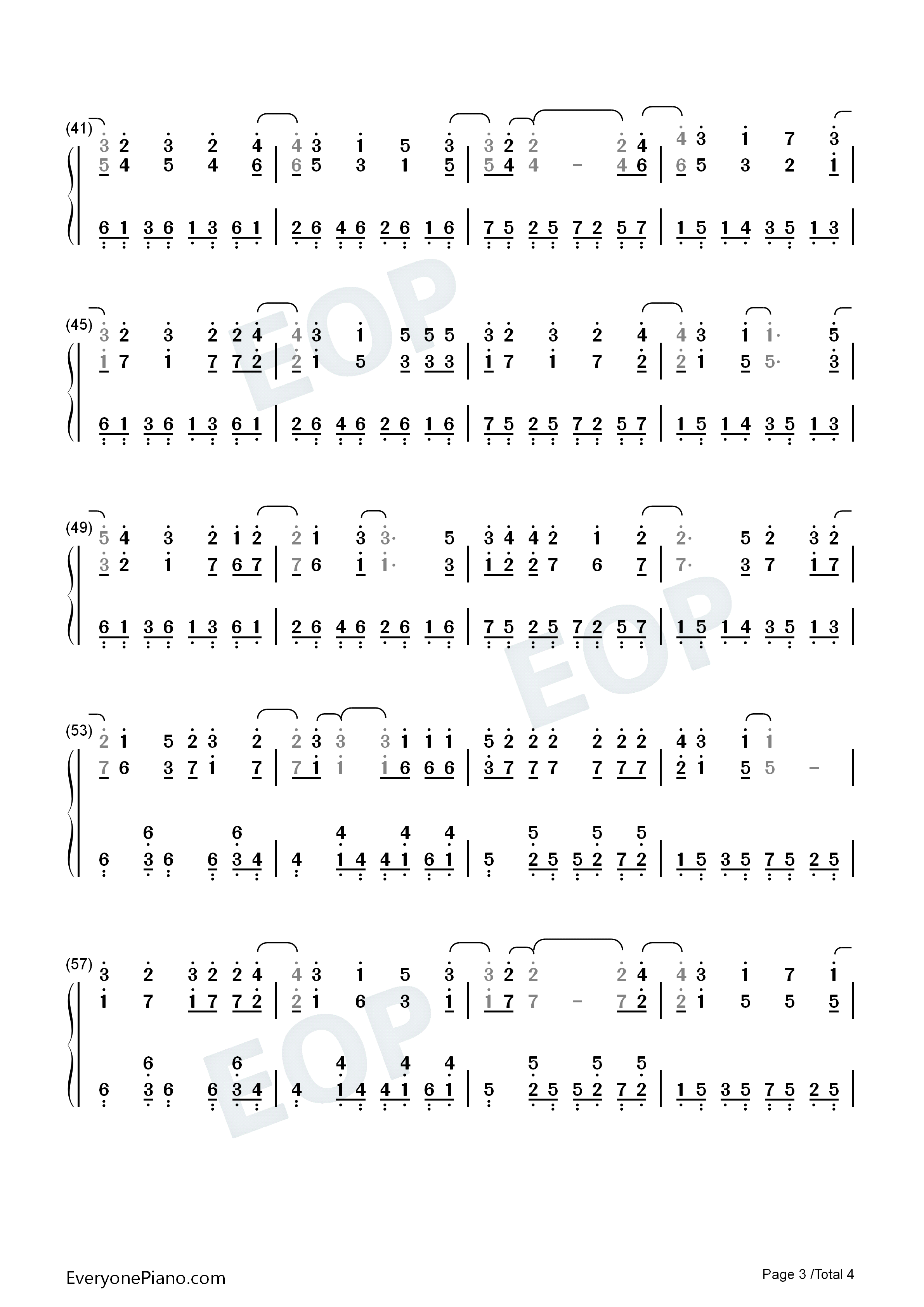 In_My_World钢琴简谱_ROOKiEZ_is_PUNK'D演唱