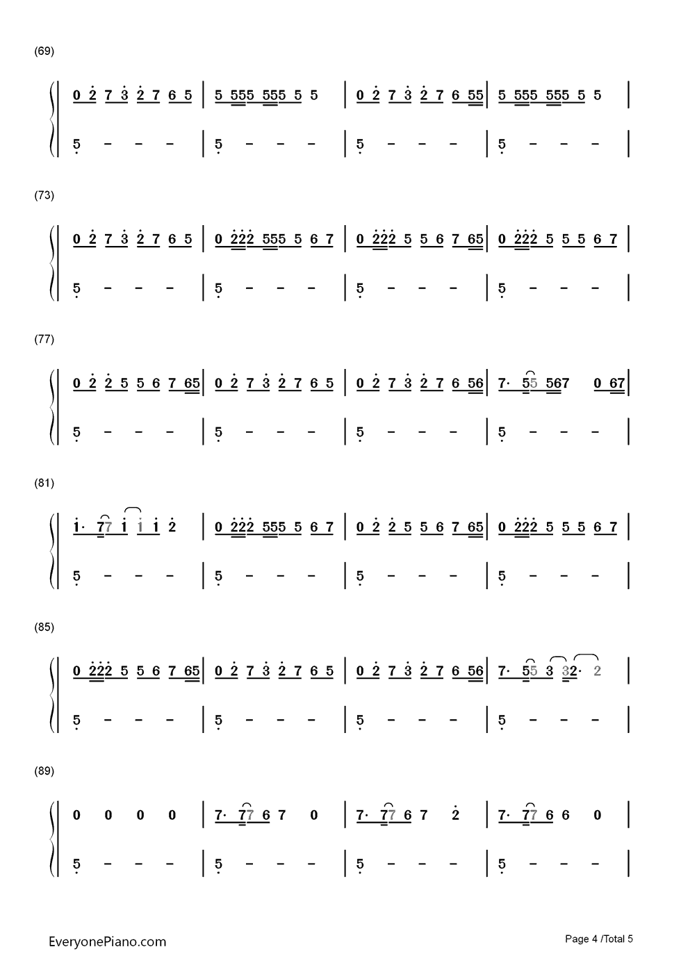 Black_Magic钢琴简谱_Little_Mix演唱