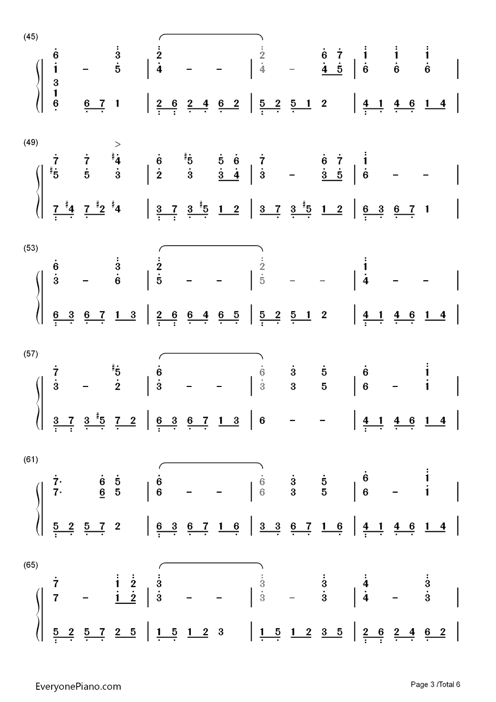 见或不见钢琴简谱_何晟铭演唱