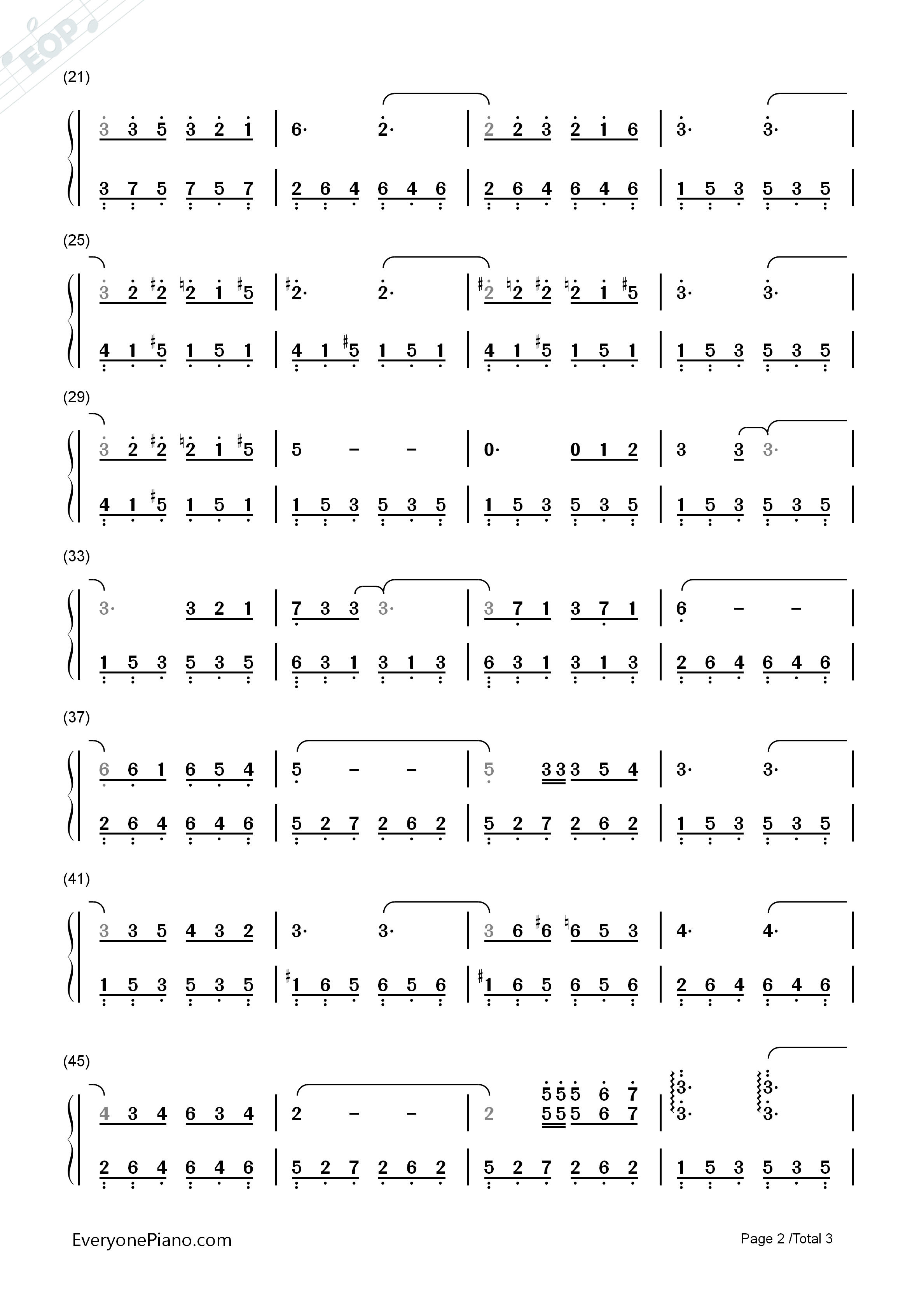 梦中的鸟钢琴简谱_理查德·克莱德曼__Richard_Clayderman演唱