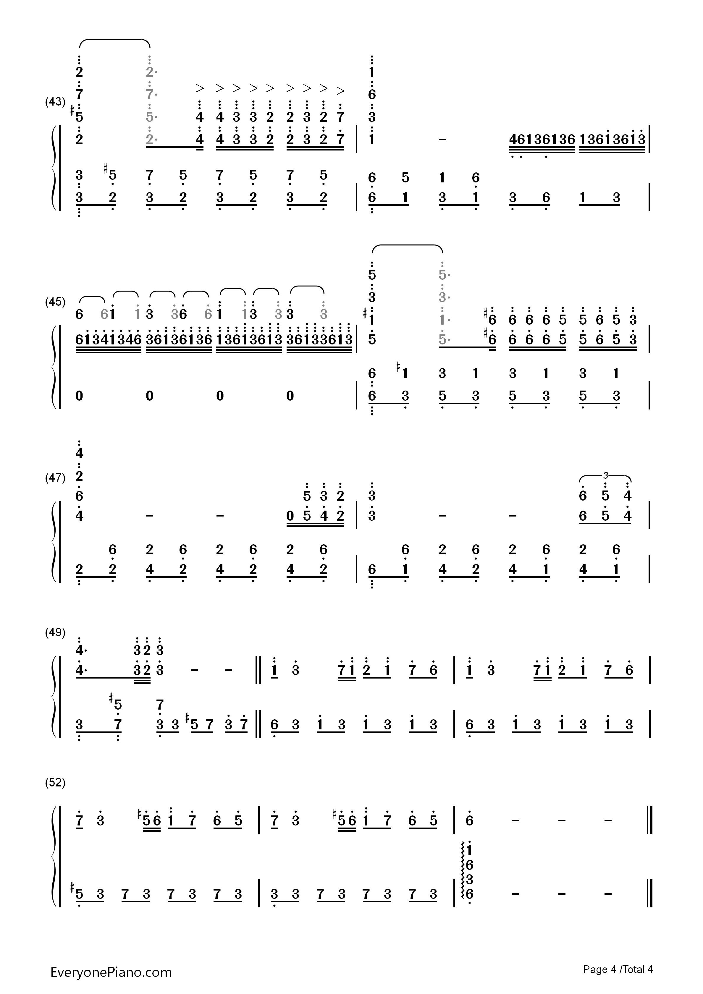 秋日私语钢琴简谱_理查德·克莱德曼__Richard_Clayderman演唱
