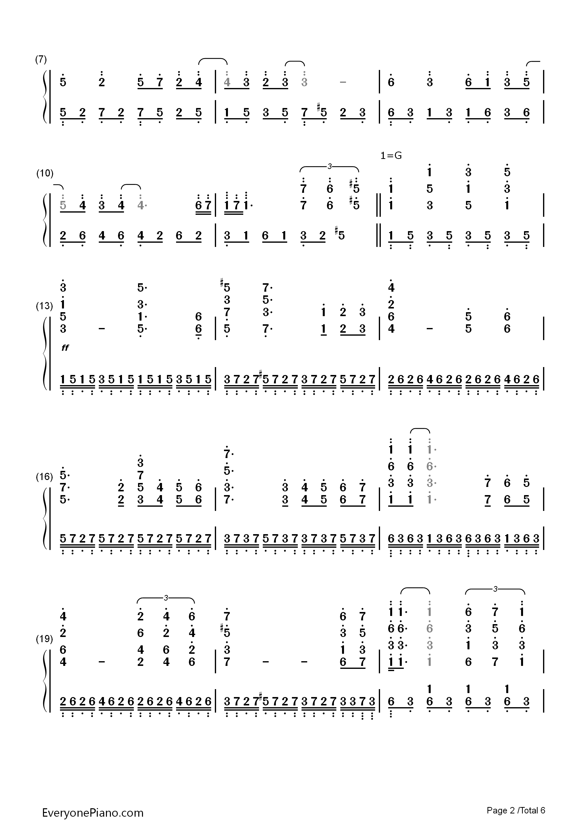 星空钢琴简谱_理查德·克莱德曼_Richard_Clayderman演唱