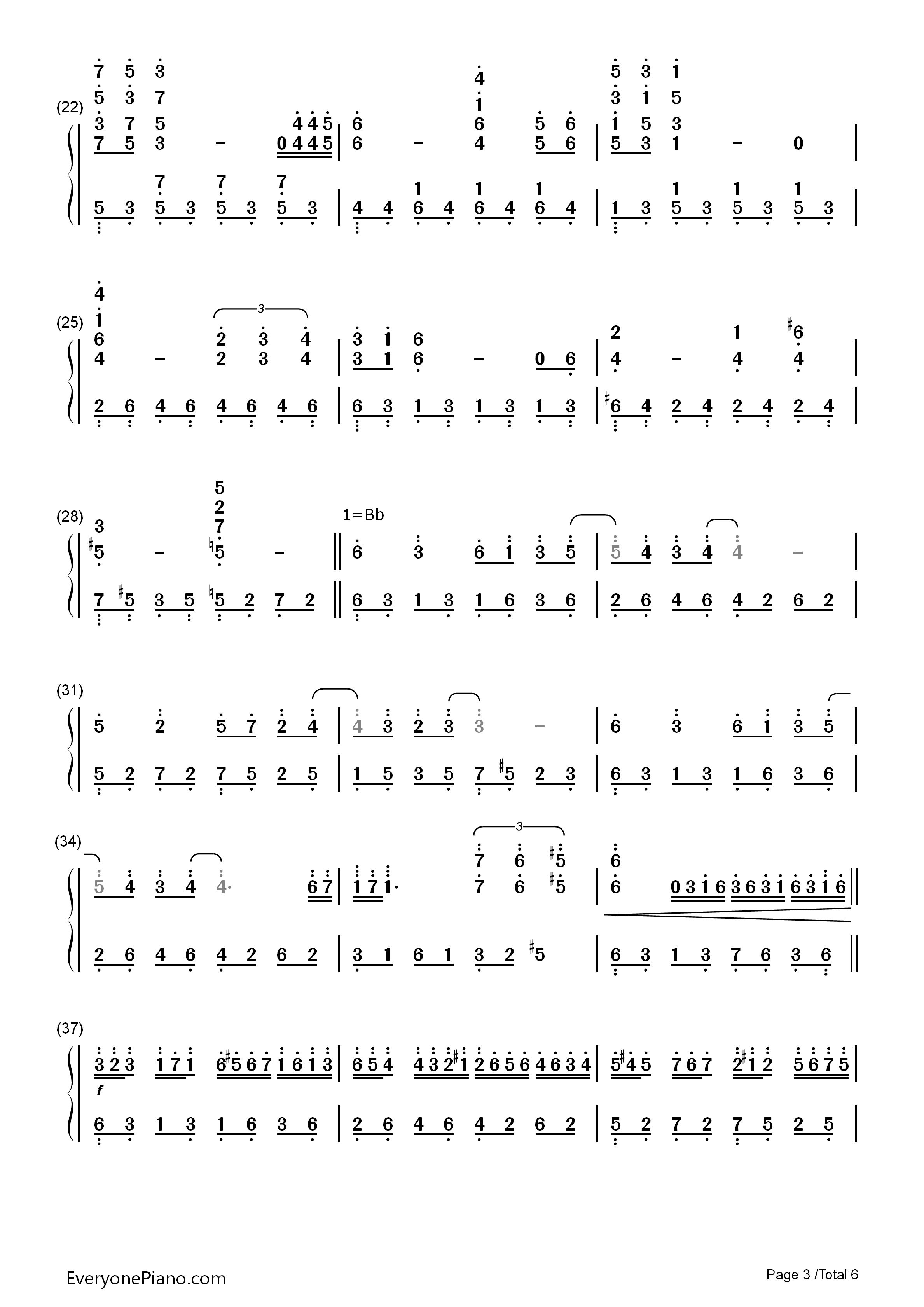 星空钢琴简谱_理查德·克莱德曼_Richard_Clayderman演唱