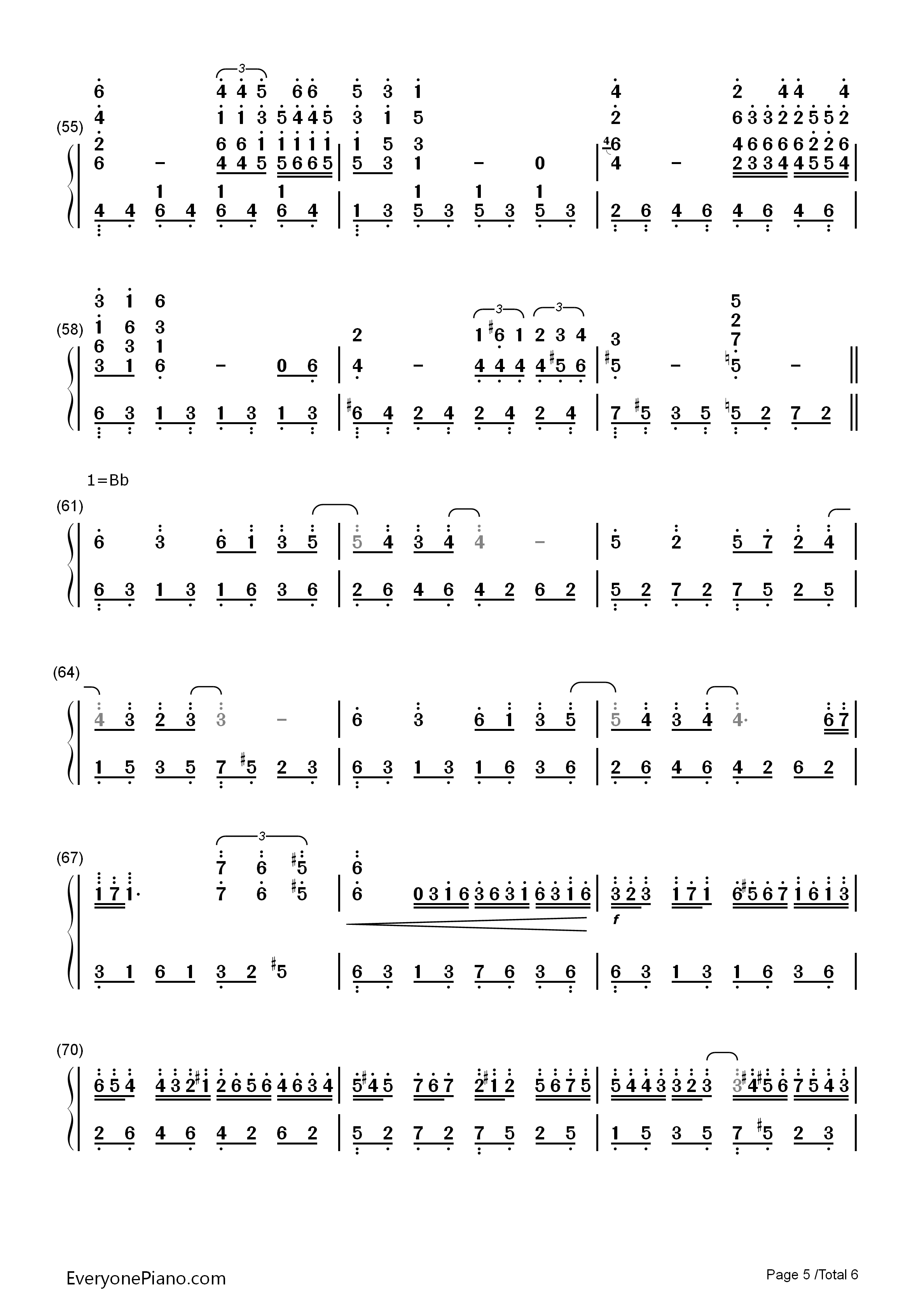 星空钢琴简谱_理查德·克莱德曼_Richard_Clayderman演唱