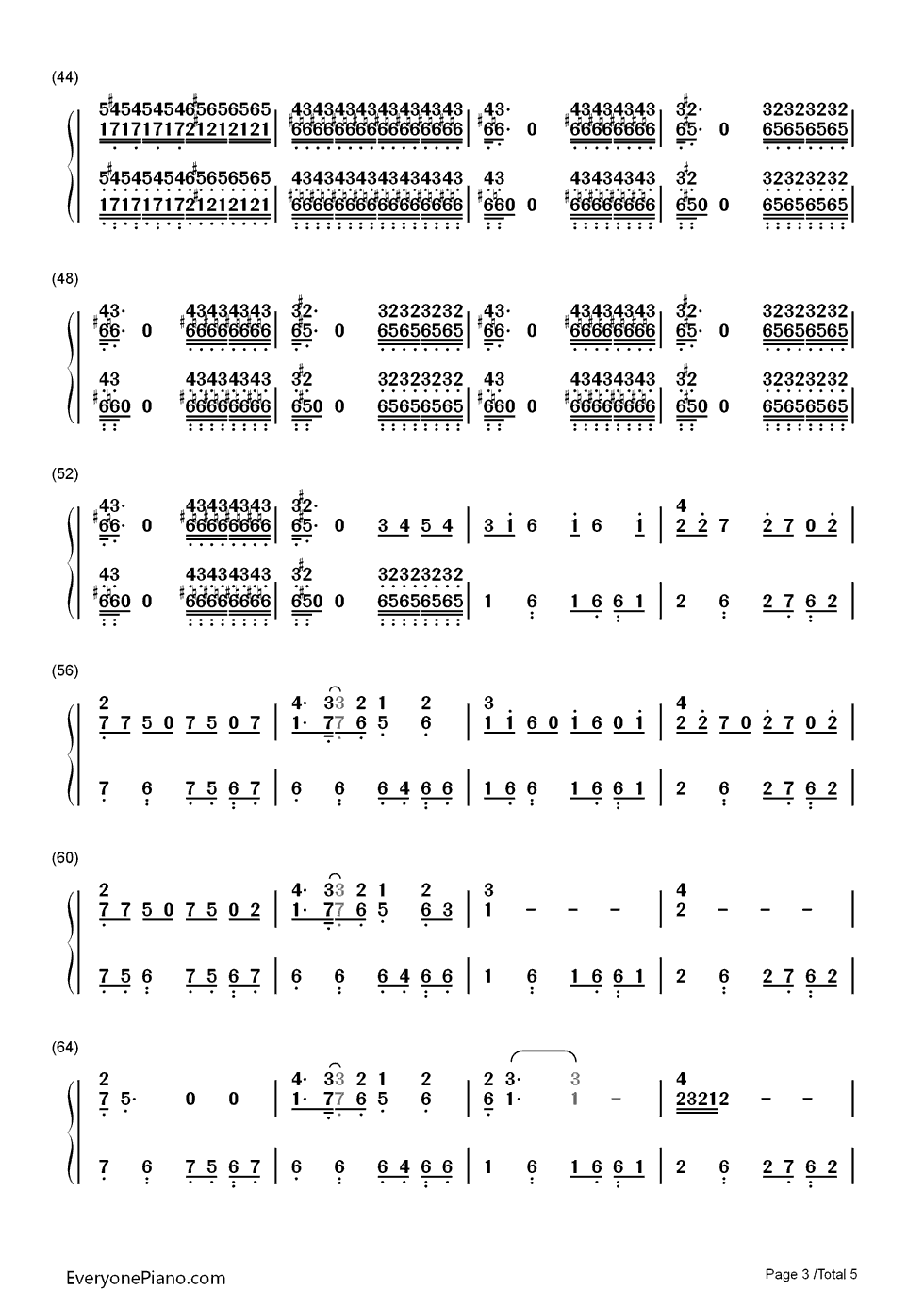 Chop_Suey钢琴简谱_System_of_a_Down演唱