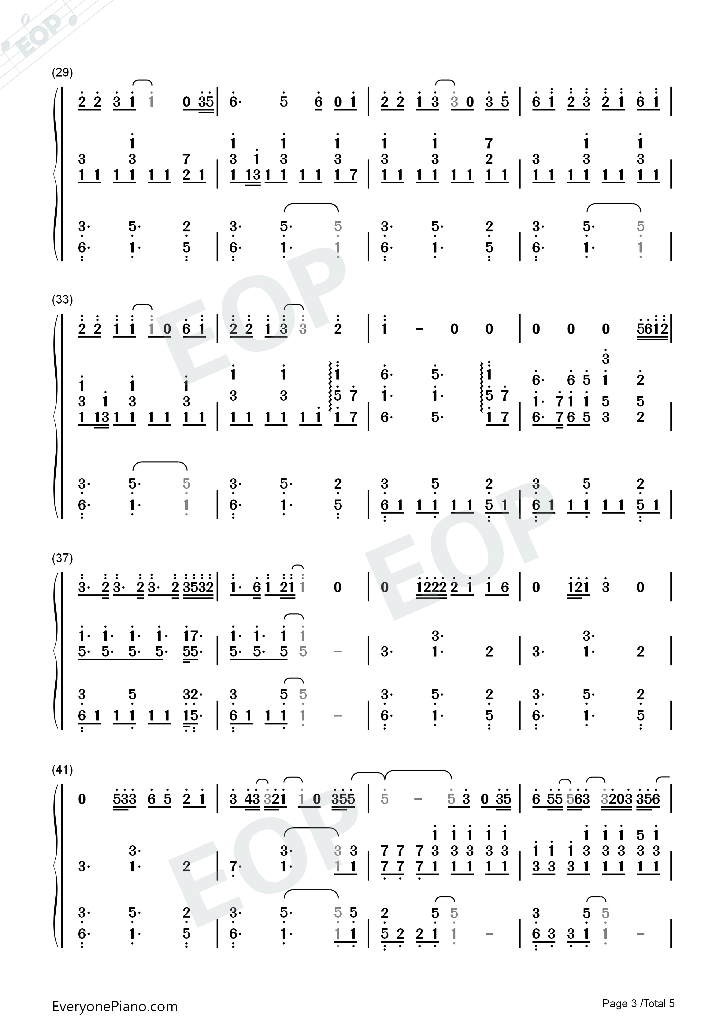 See_You_Again钢琴简谱_Wiz_Khalifa_Charlie_Puth演唱