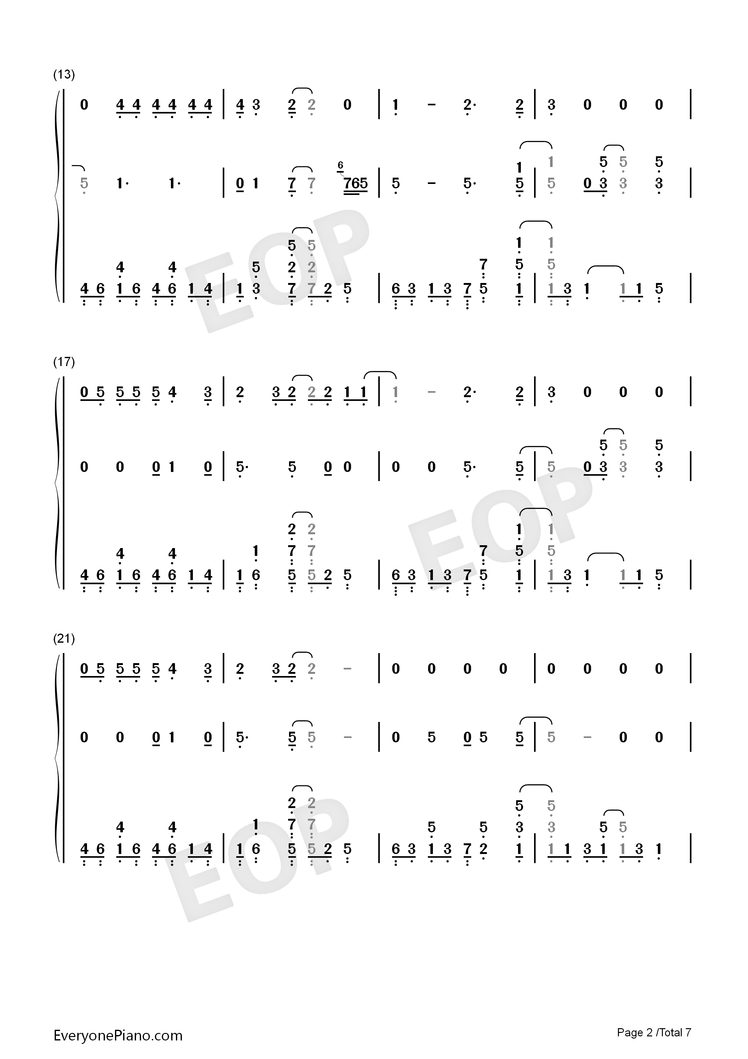 Shallow钢琴简谱_Lady_Gaga_Bradley_Cooper演唱