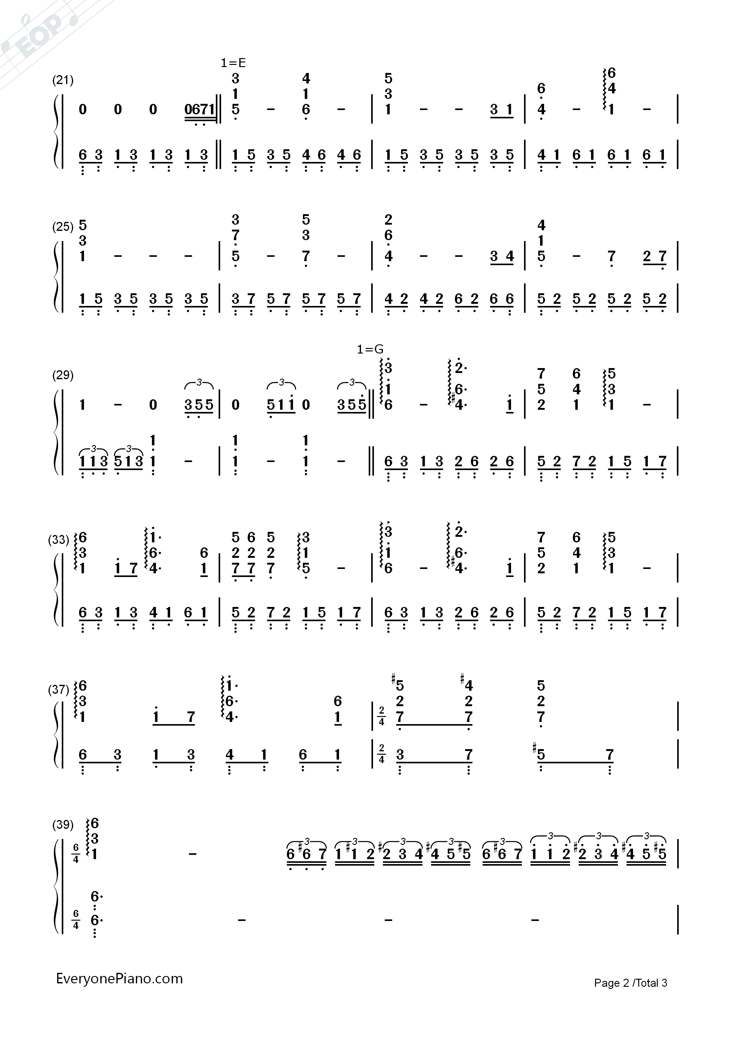 蓝色的爱钢琴简谱_理查德·克莱德曼__Richard_Clayderman演唱
