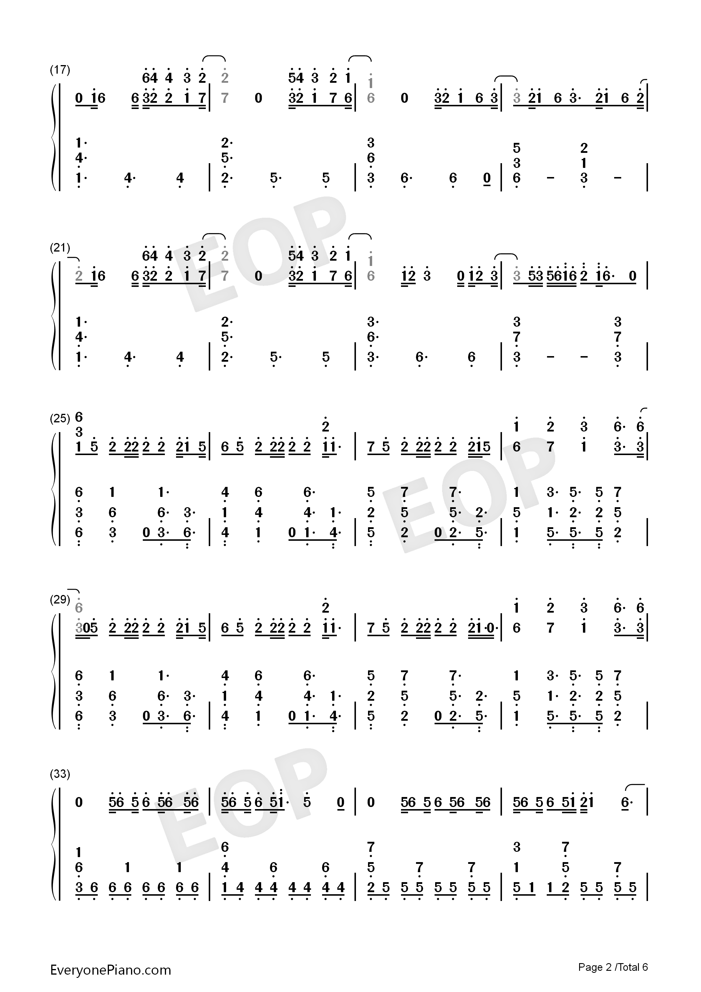 I_Know_What_You_Did_Last_Summer钢琴简谱_Shawn_Mendes_Camila_Cabello演唱